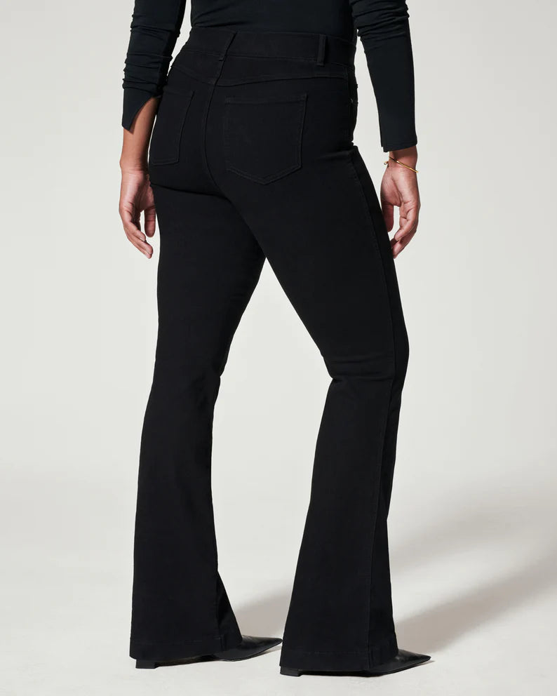 Spanx Flare Jeans Clean Black