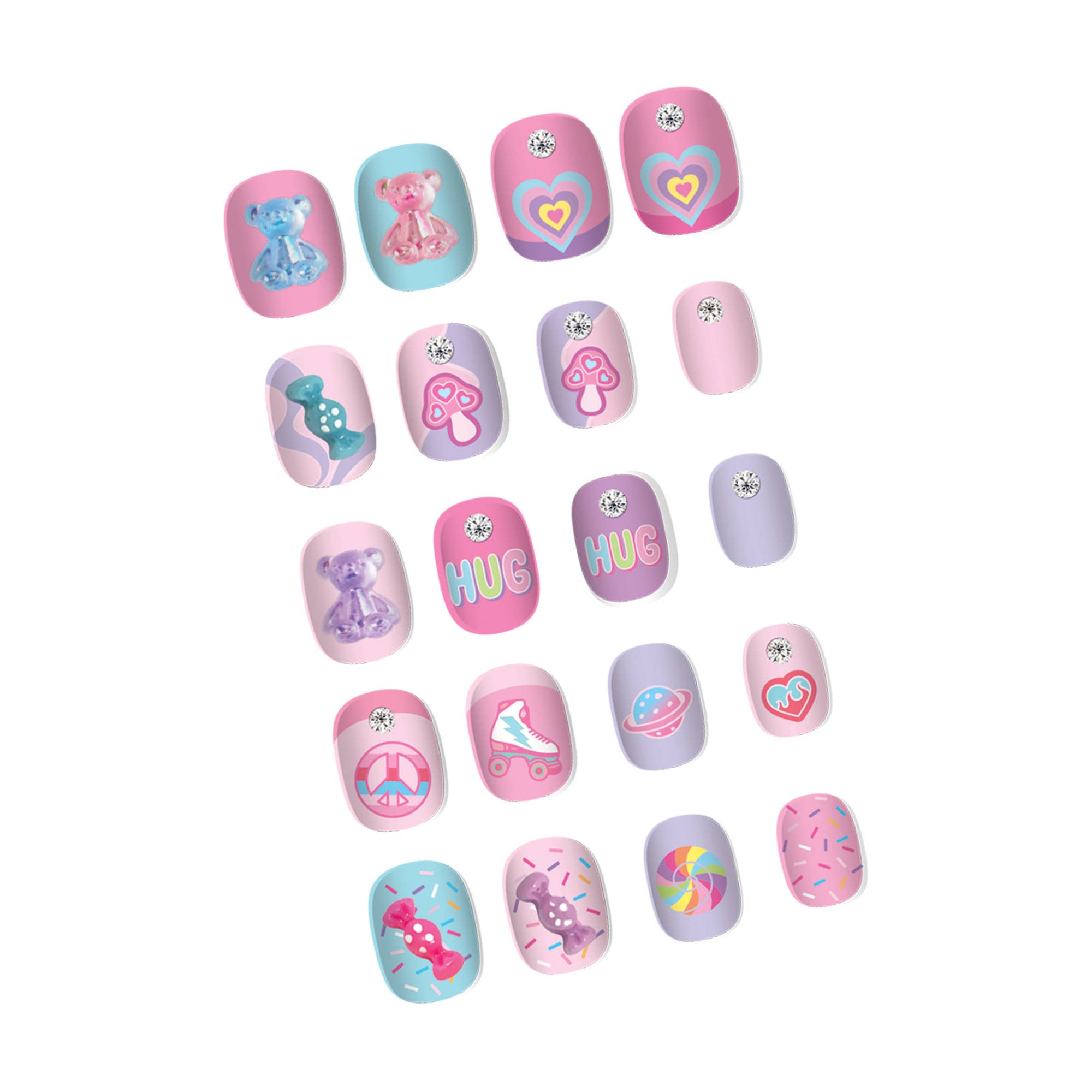 Gummy Bear Press-On Nails