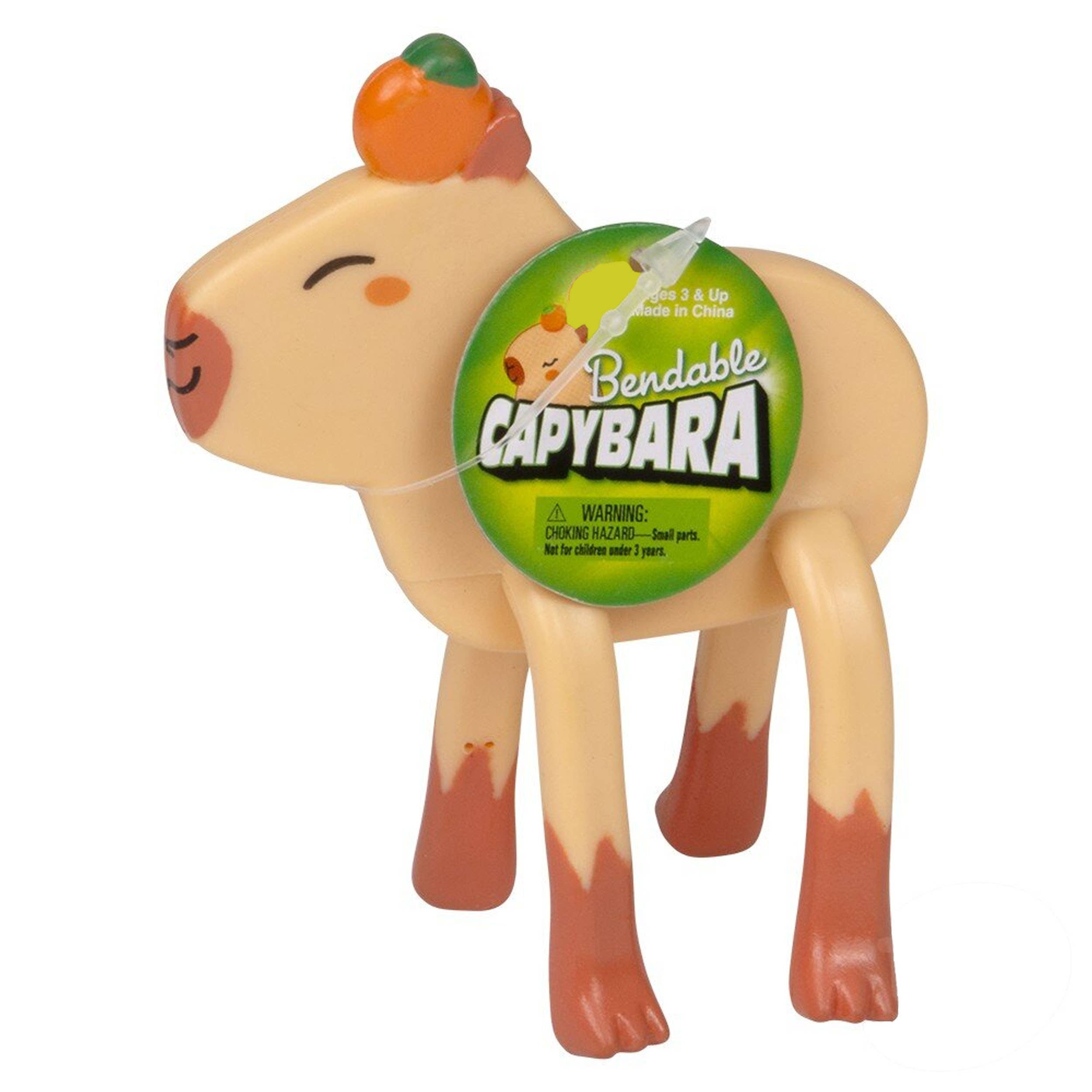 Capybara Bendable Figures