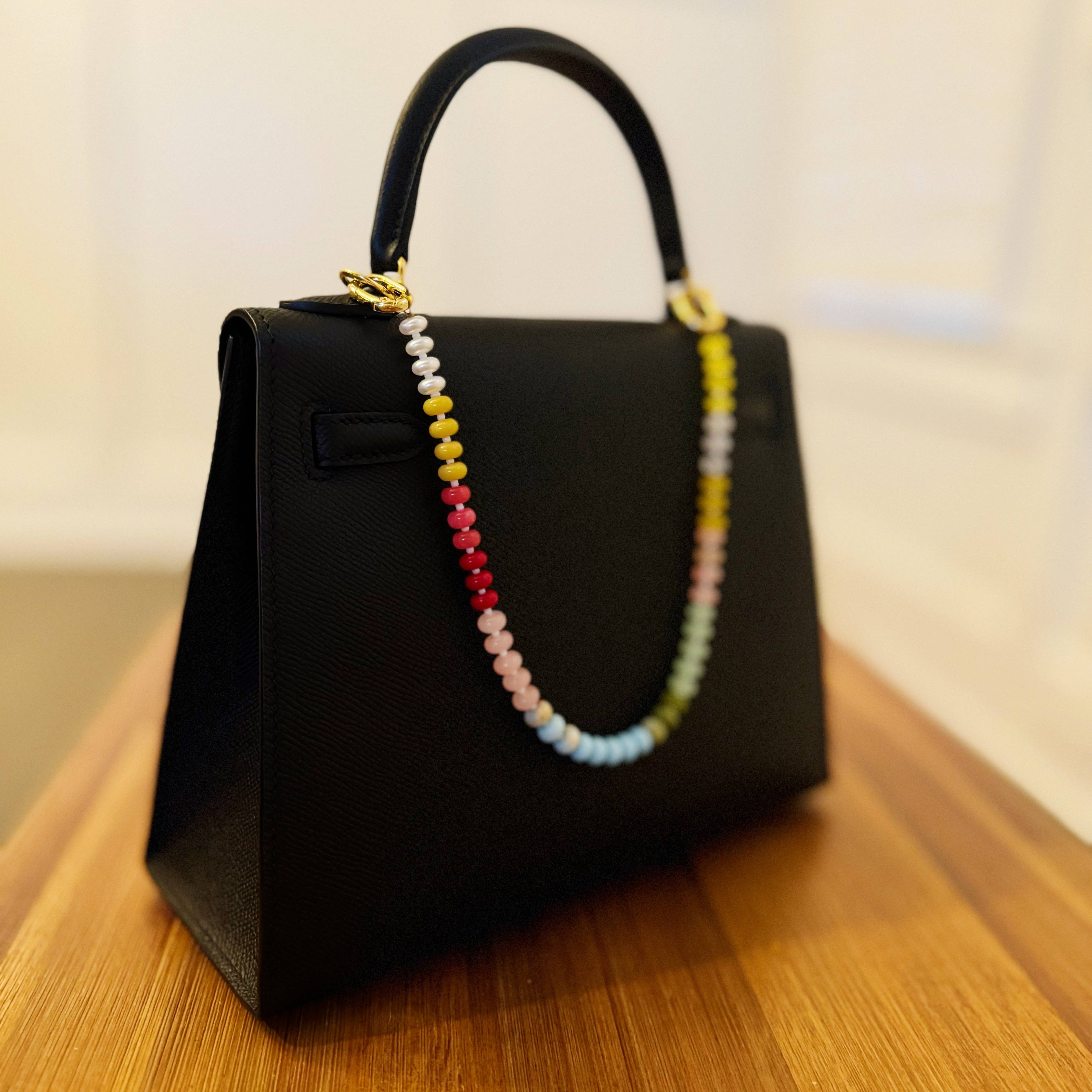 Festival Stone Bag Charm