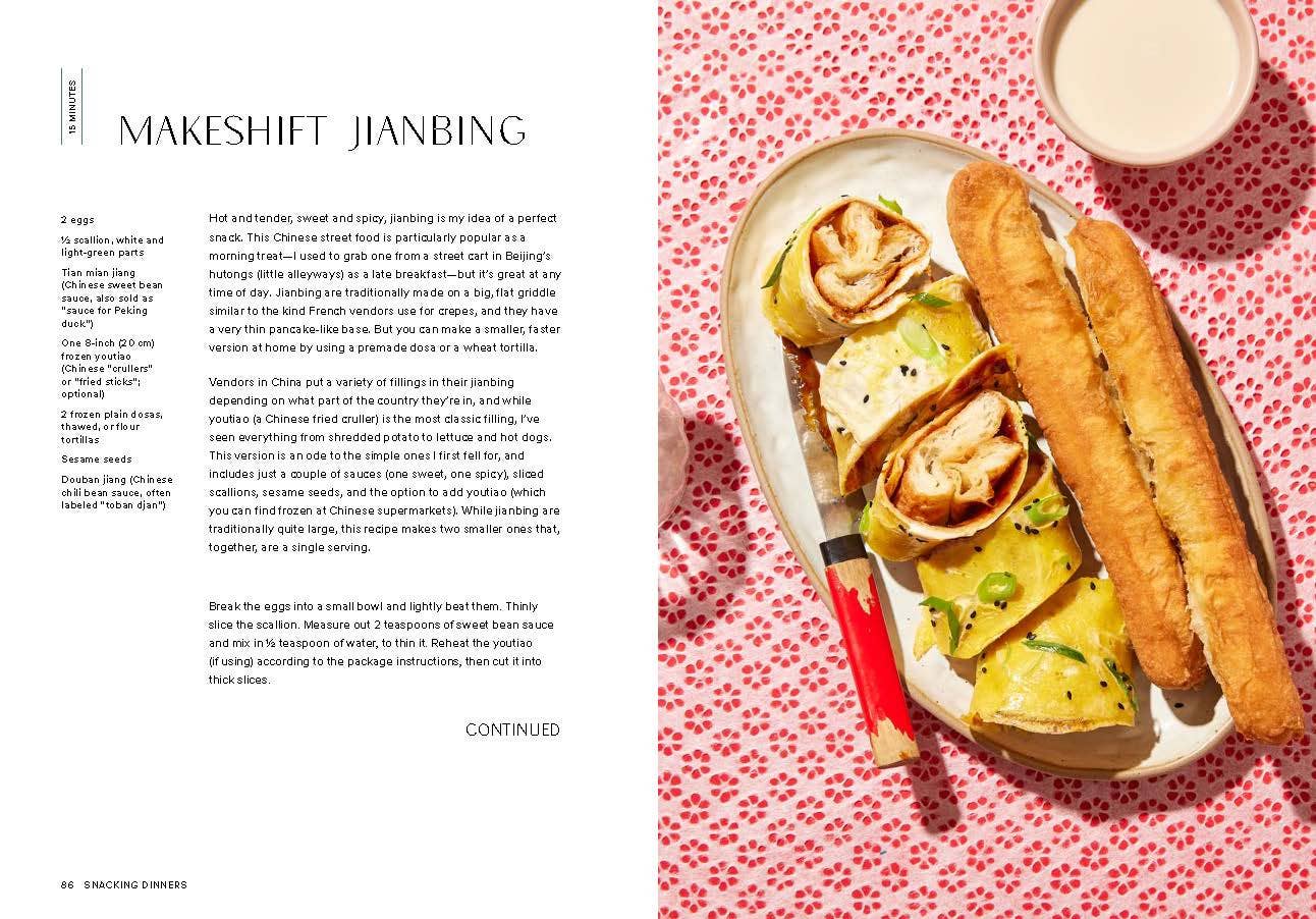 'Snacking Dinners' Cookbook