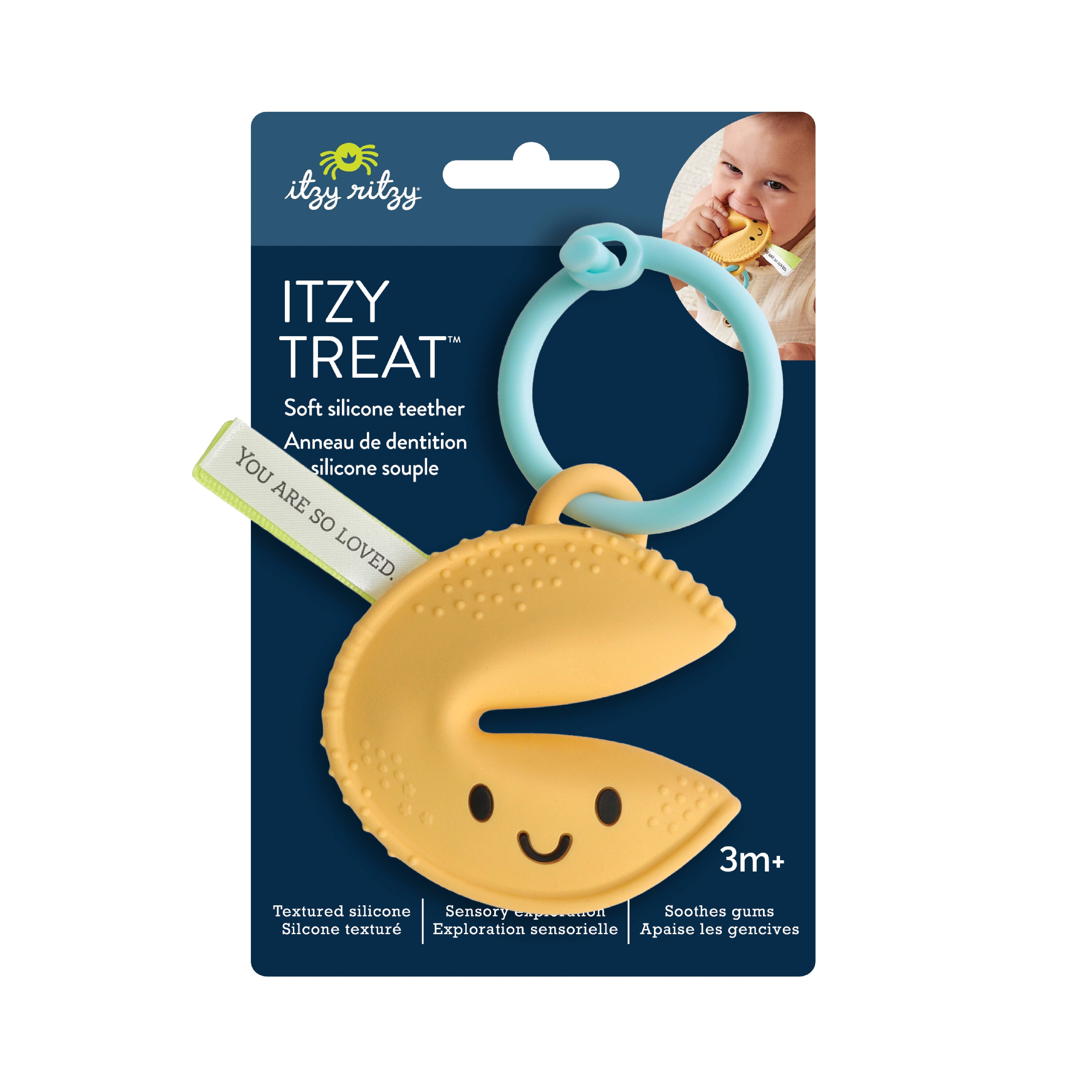 Itzy Treat™ Fortune Cookie Teether