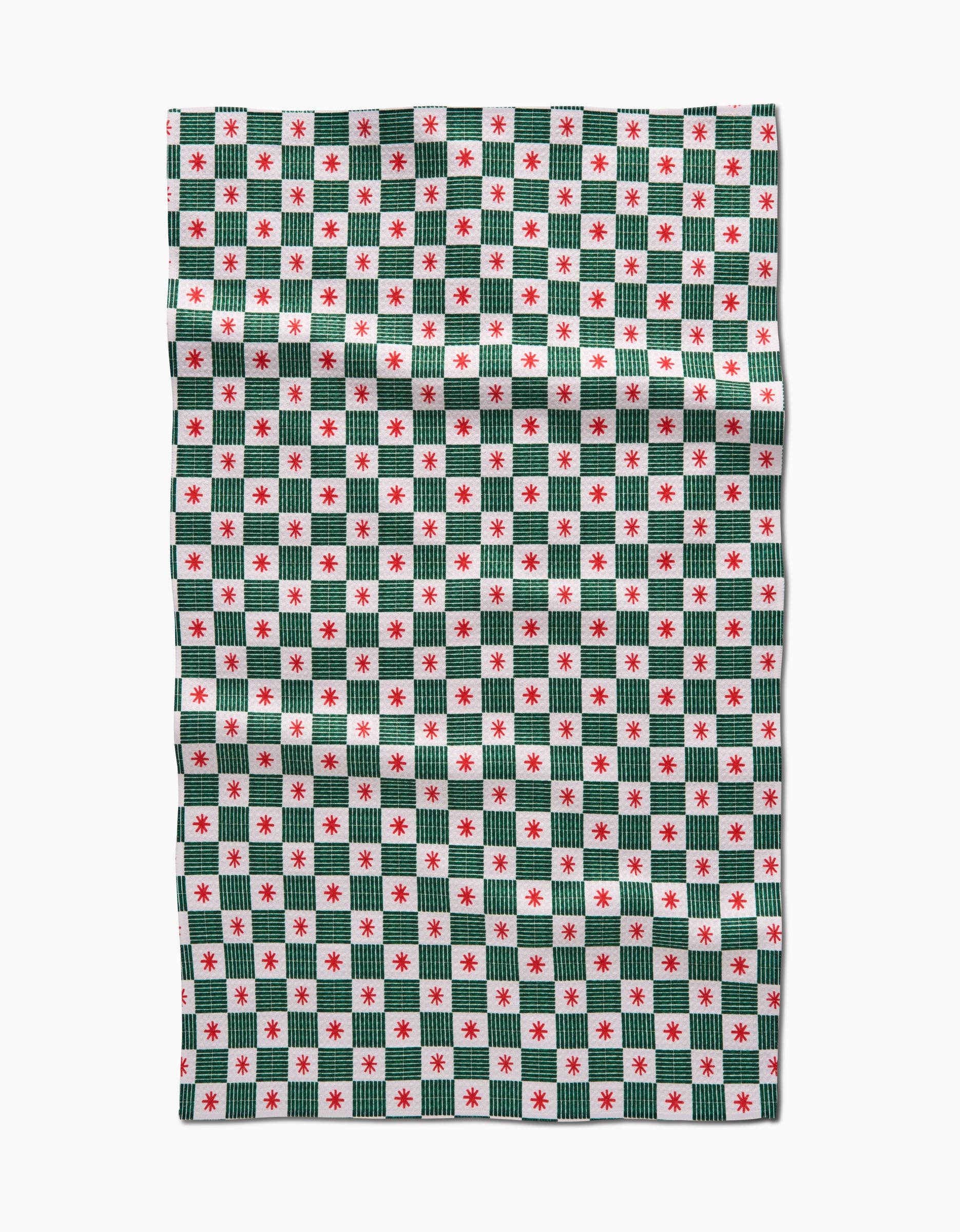 Jolly Grid Tea Towel