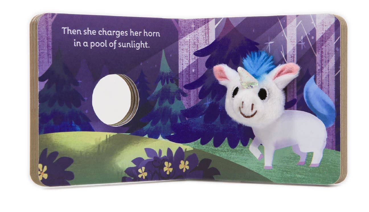 Baby Unicorn Finger Puppet Book