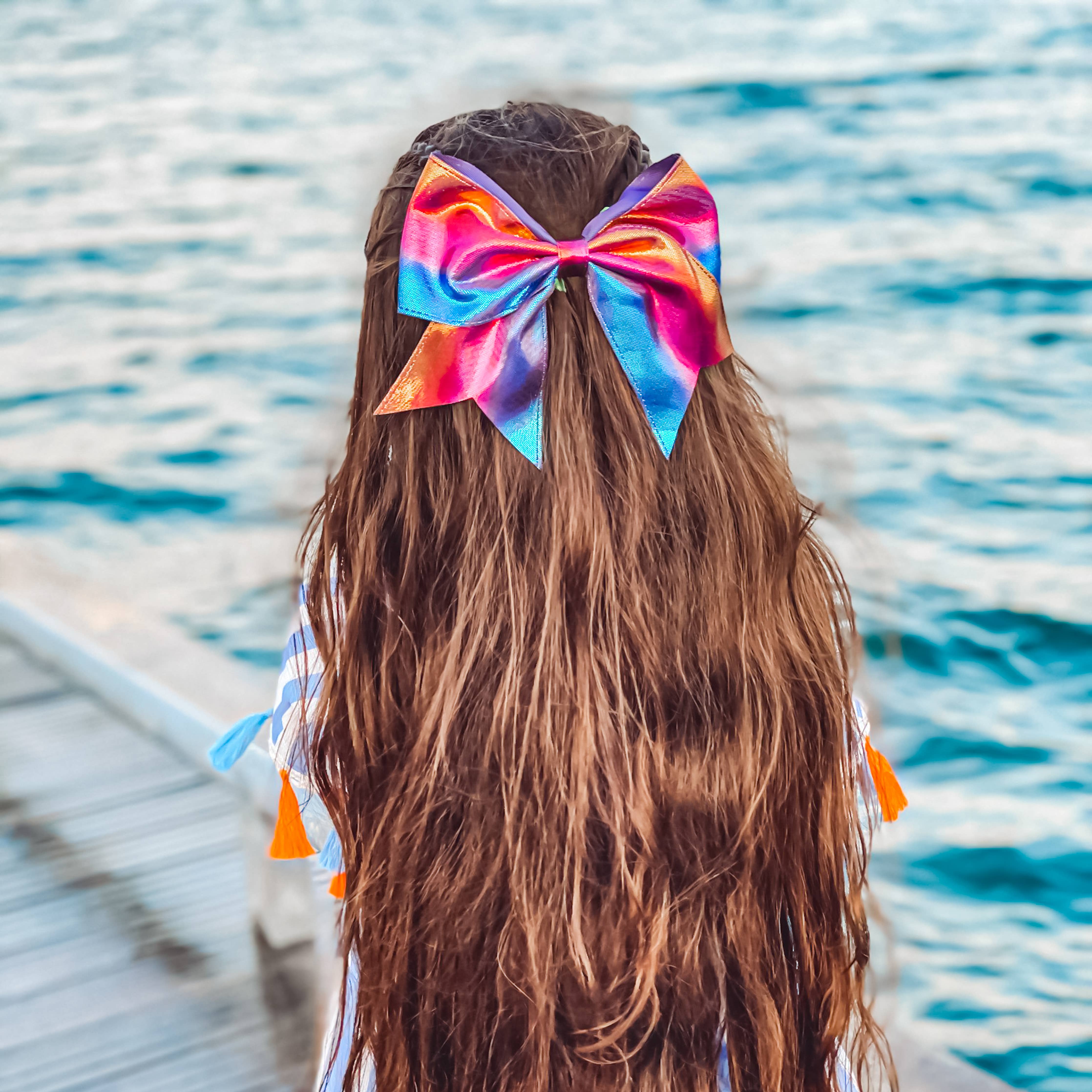 Mermaid Shimmer Bow