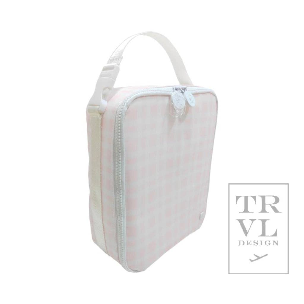 Pimlico Plaid Pink Insulated Lunch Bag