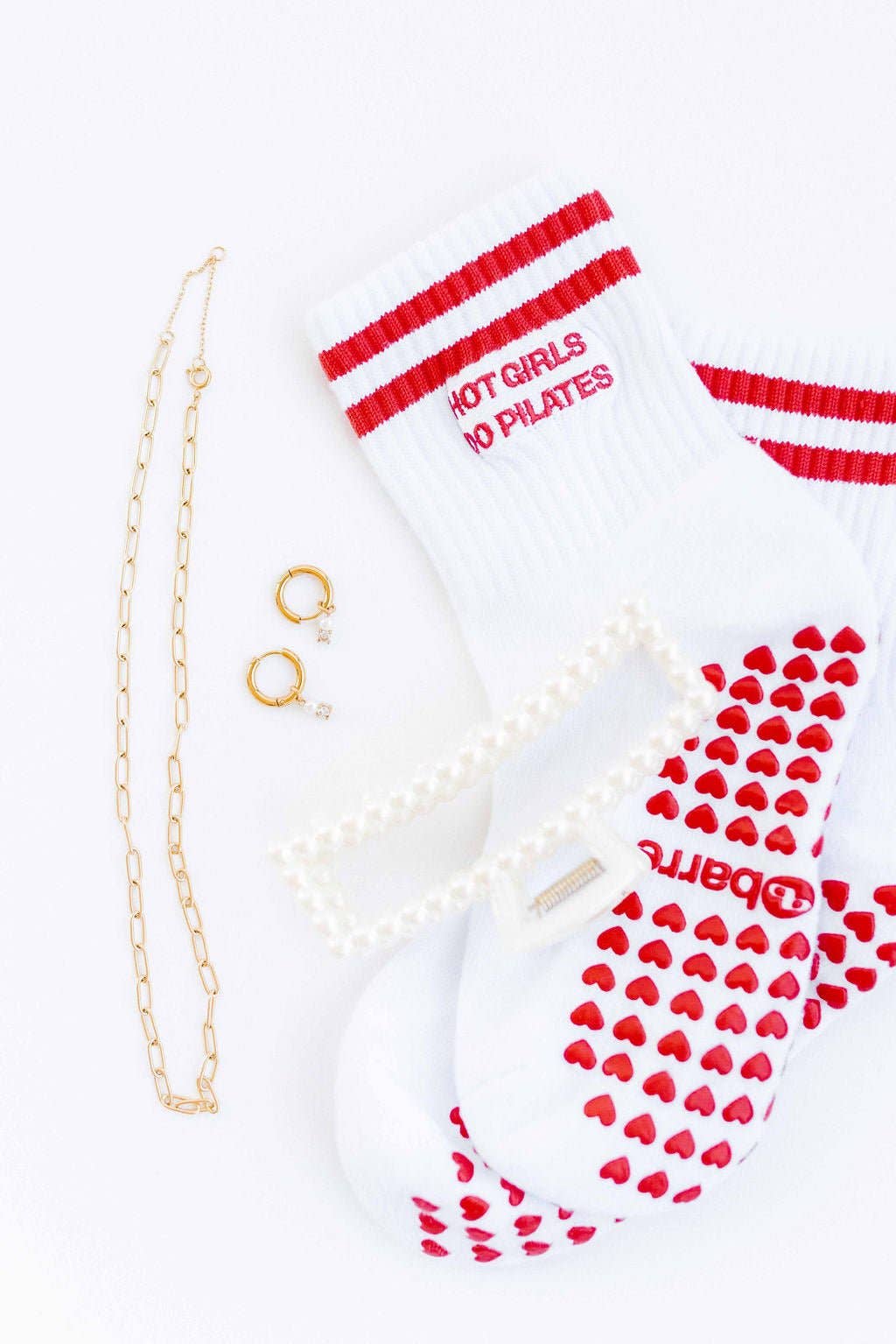Palmer Paperclip Gold Necklace