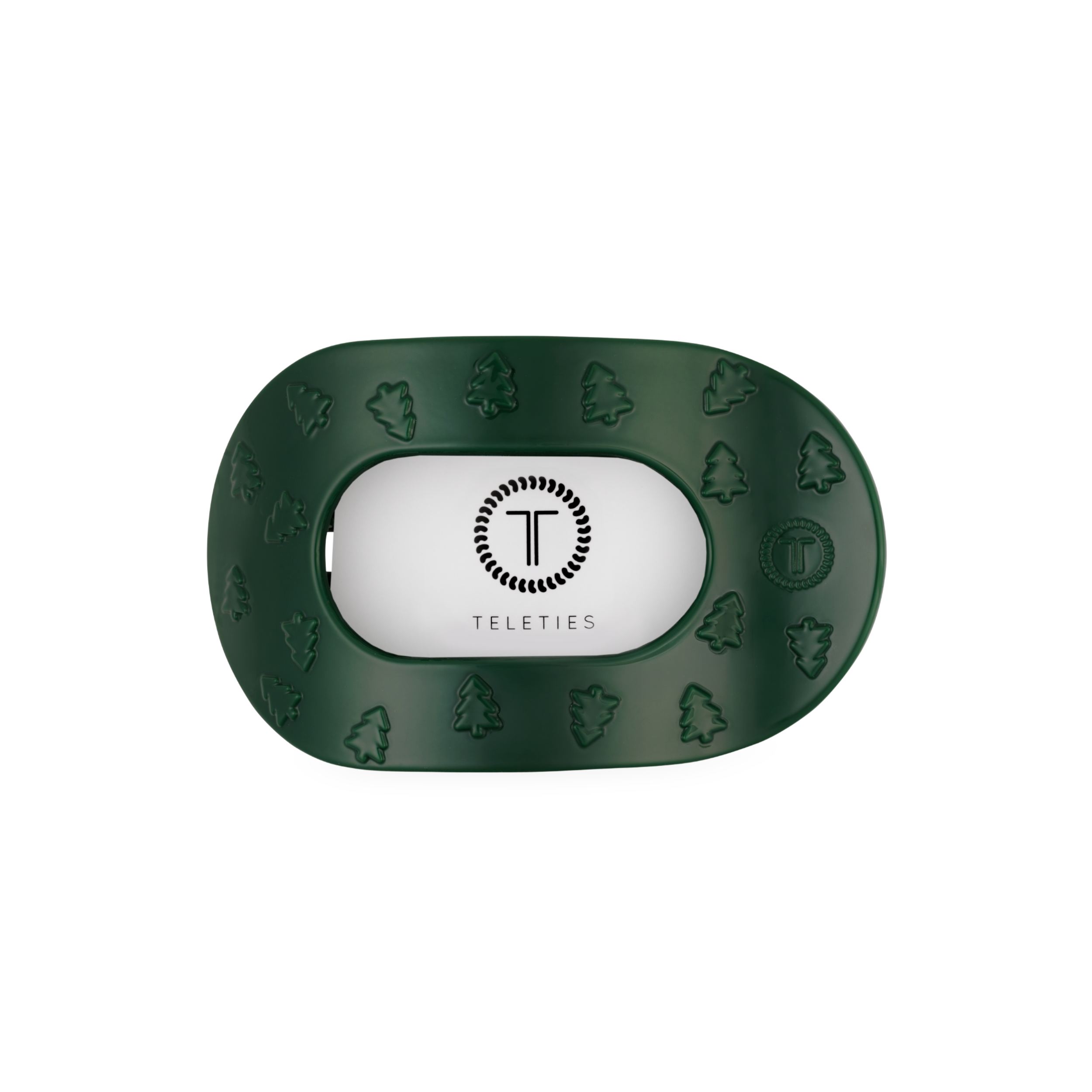 O Christmas Tree | Medium | Flat Round Hair Clip