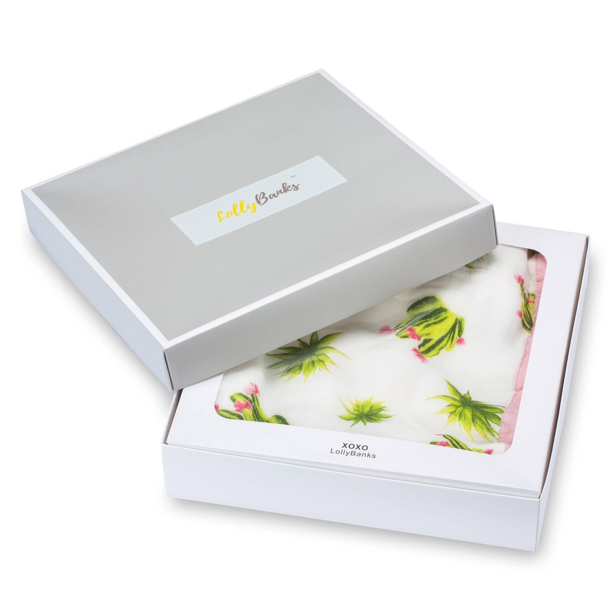 Bamboo 'Succulent' Baby Blanket