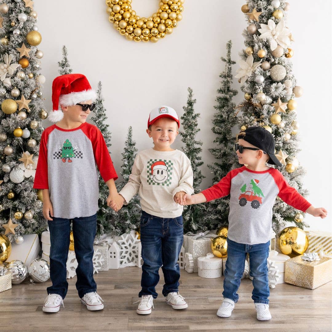 Santa Dino Monster Truck Christmas Shirt