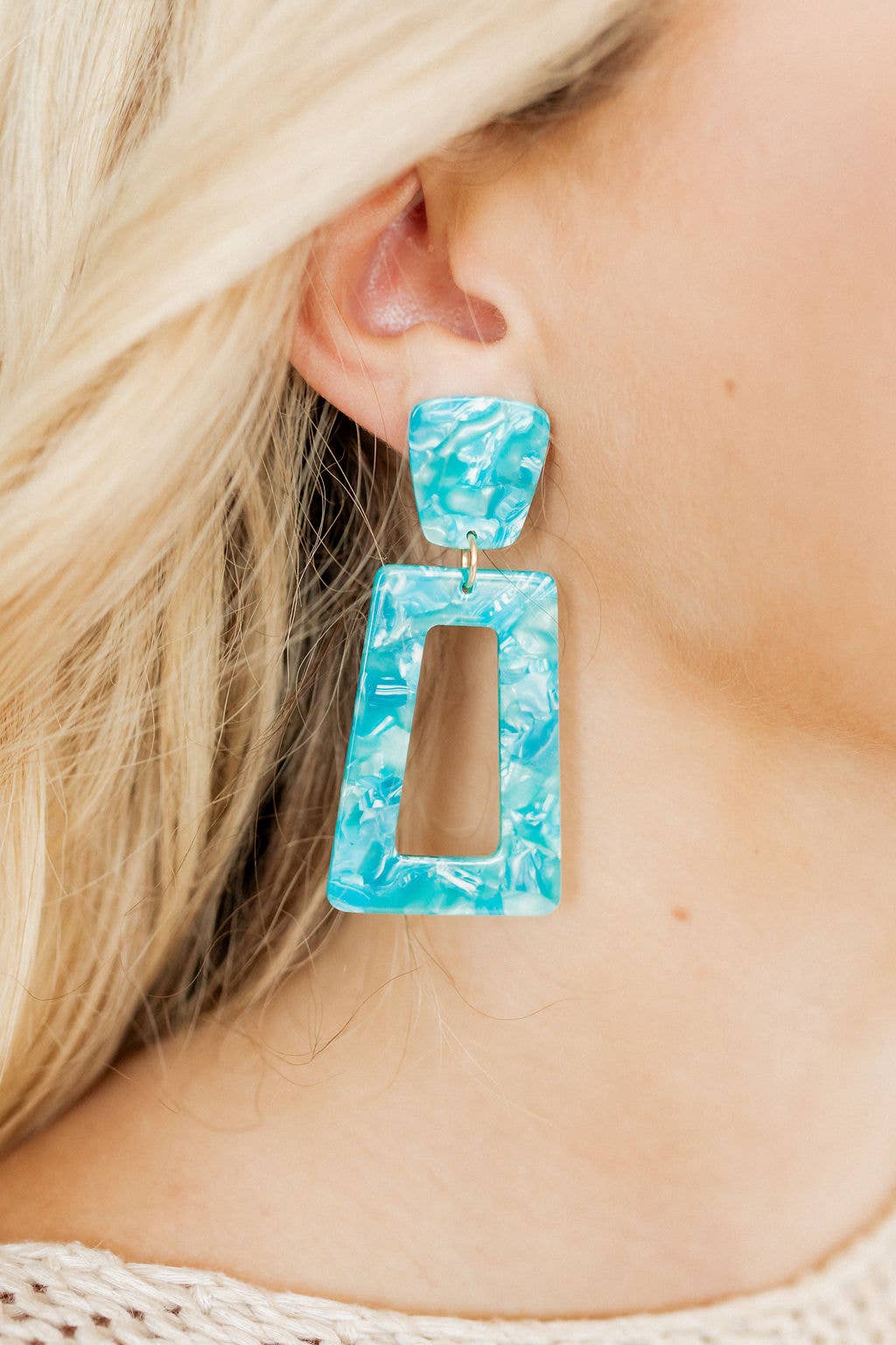 Atlantis Teal Kennedy Earrings