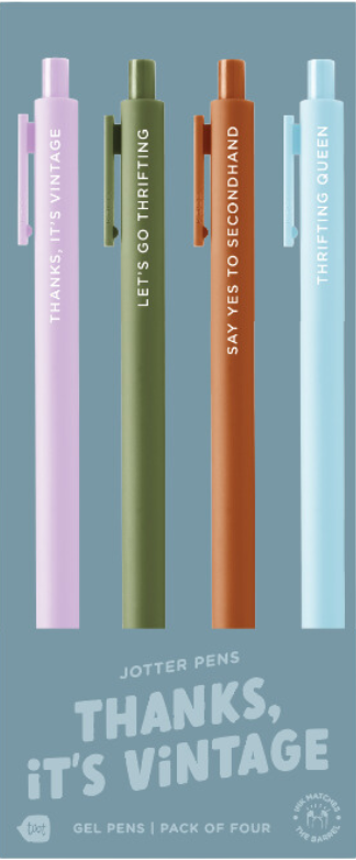 Jotter Pen Set 4 Pack: Dumpster Fire