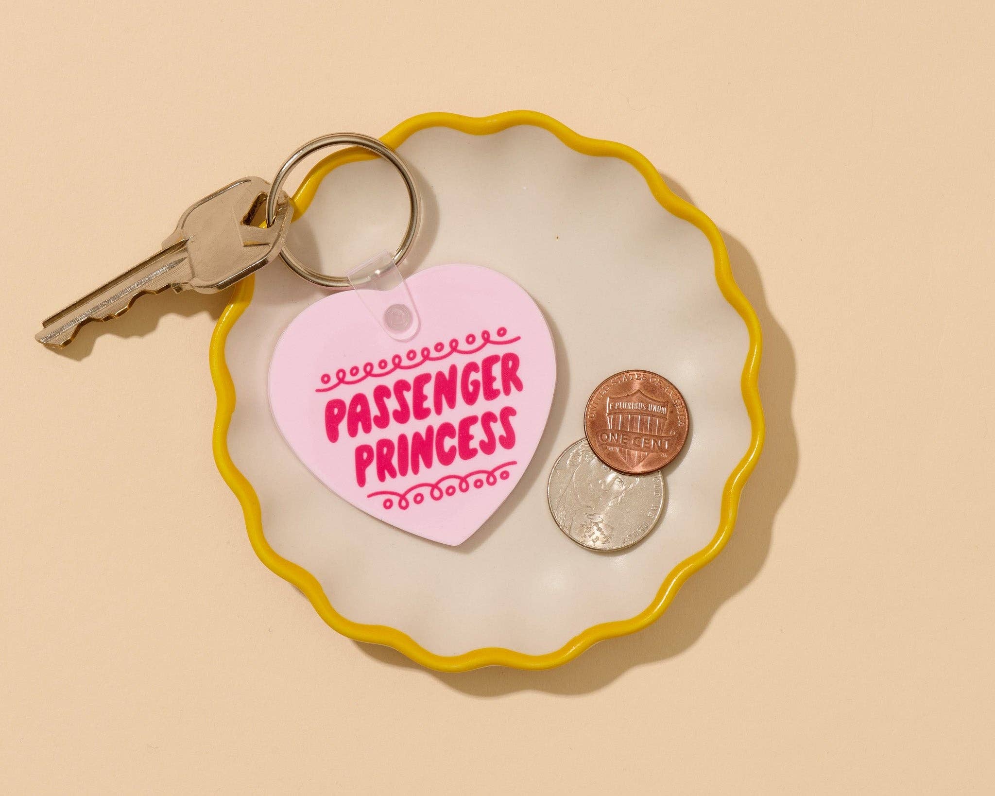 'Passenger Princess' Keychain