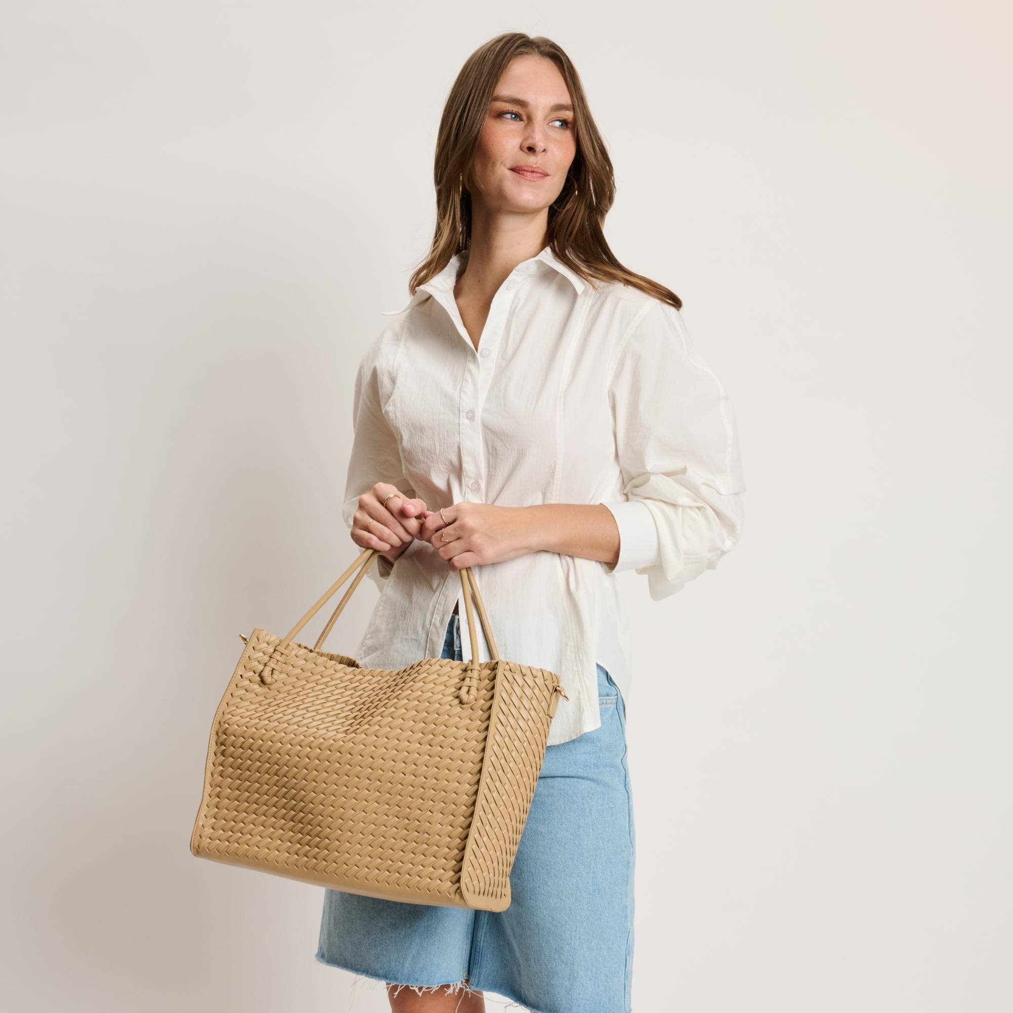 Natural Jackie Tote