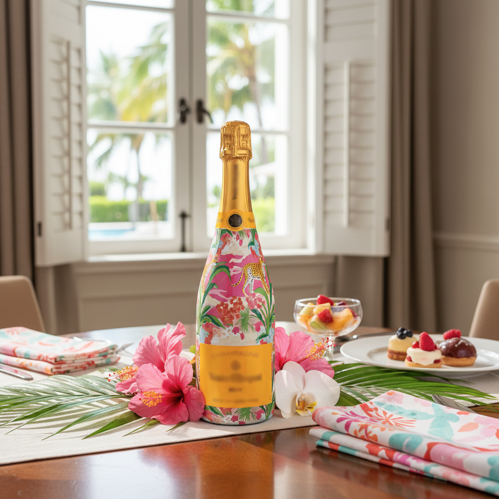 Wild Savannah Champagne Bottle Wrap