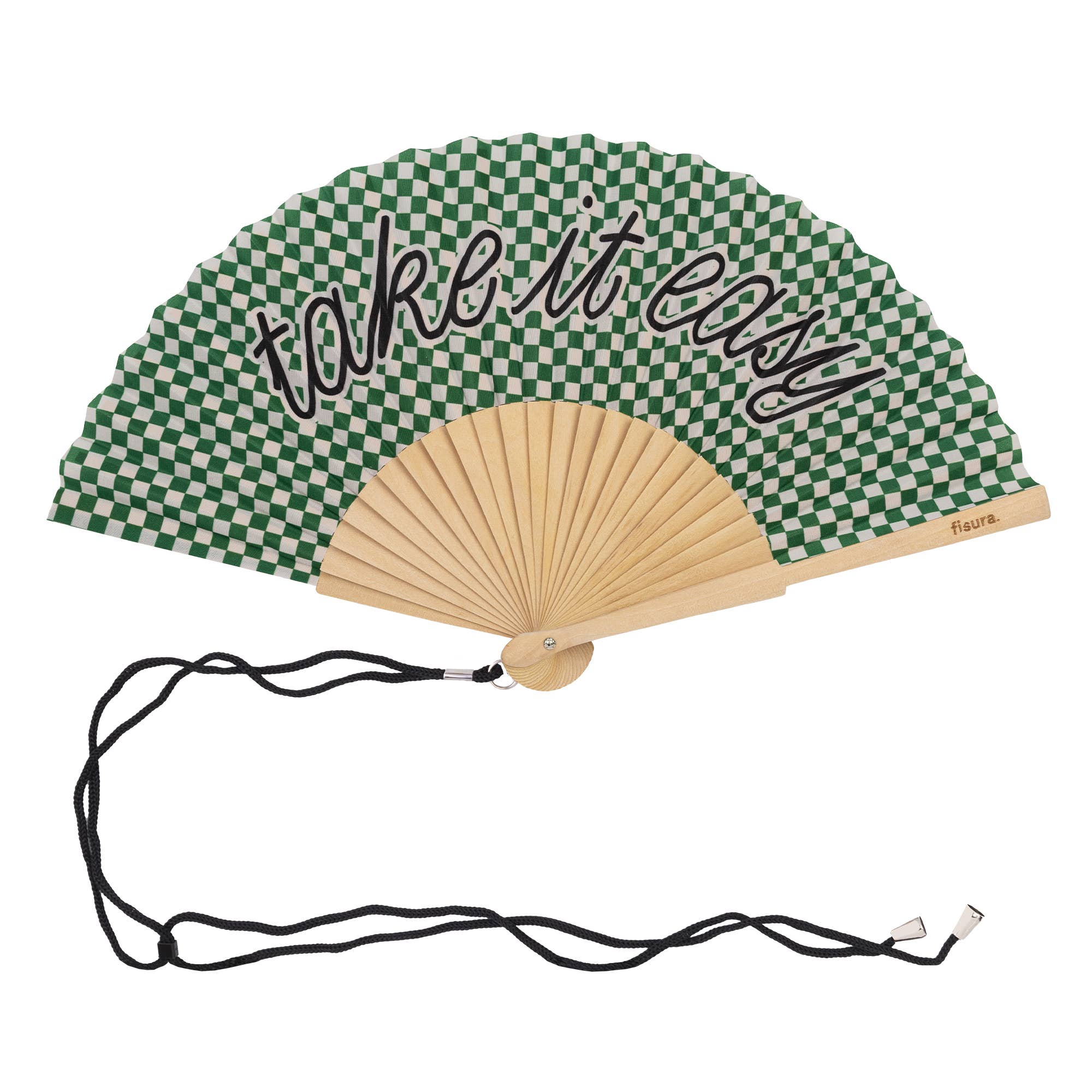 "Take It Easy" Hand Fan