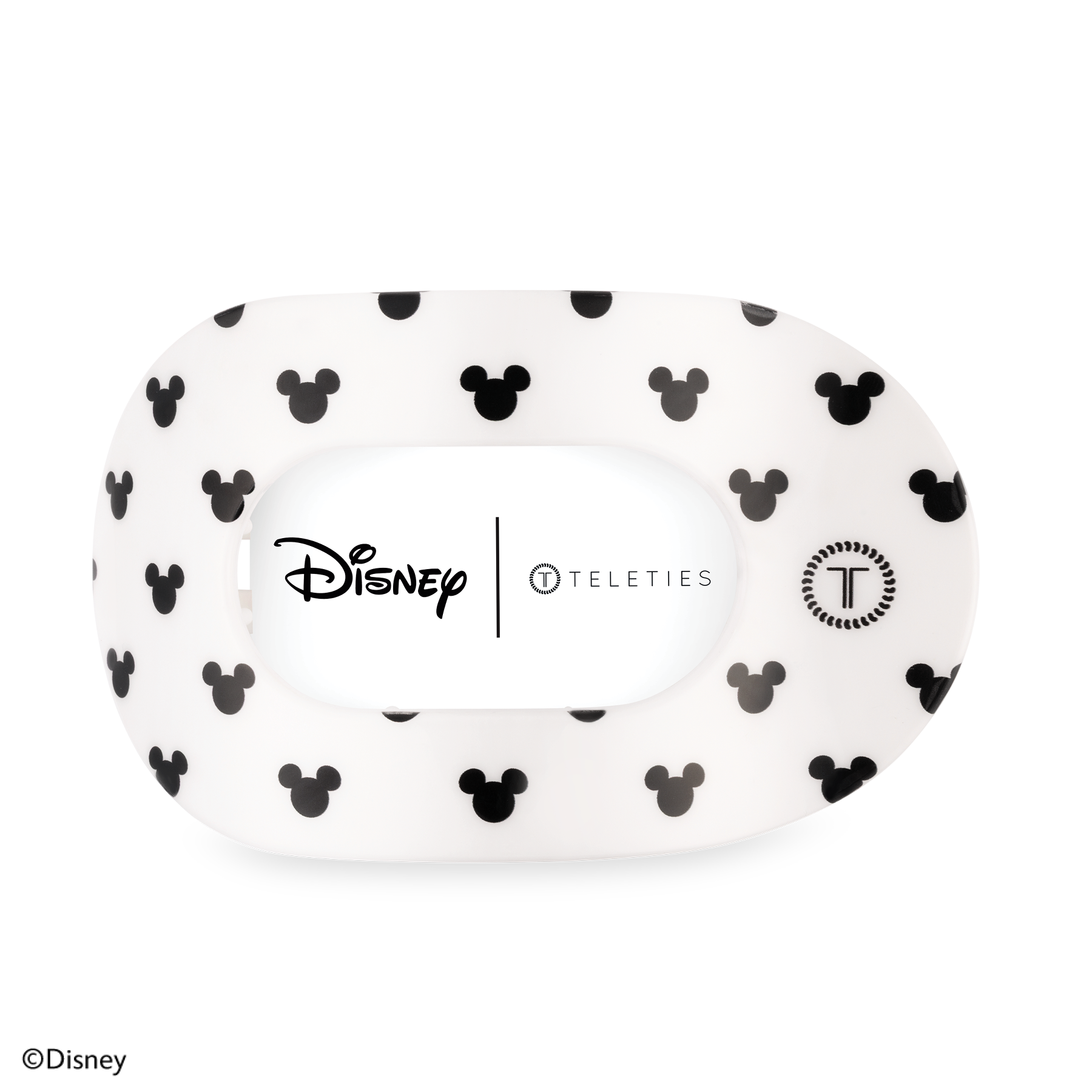 Flat Round Hair Clip | Large | The Iconic Mickey Mouse