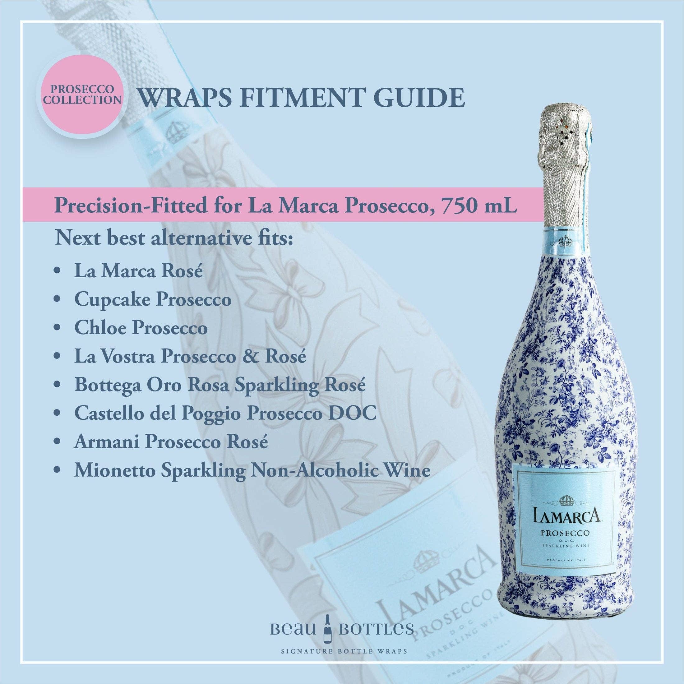 Beau Bottles Colorful Dots - Prosecco Collection