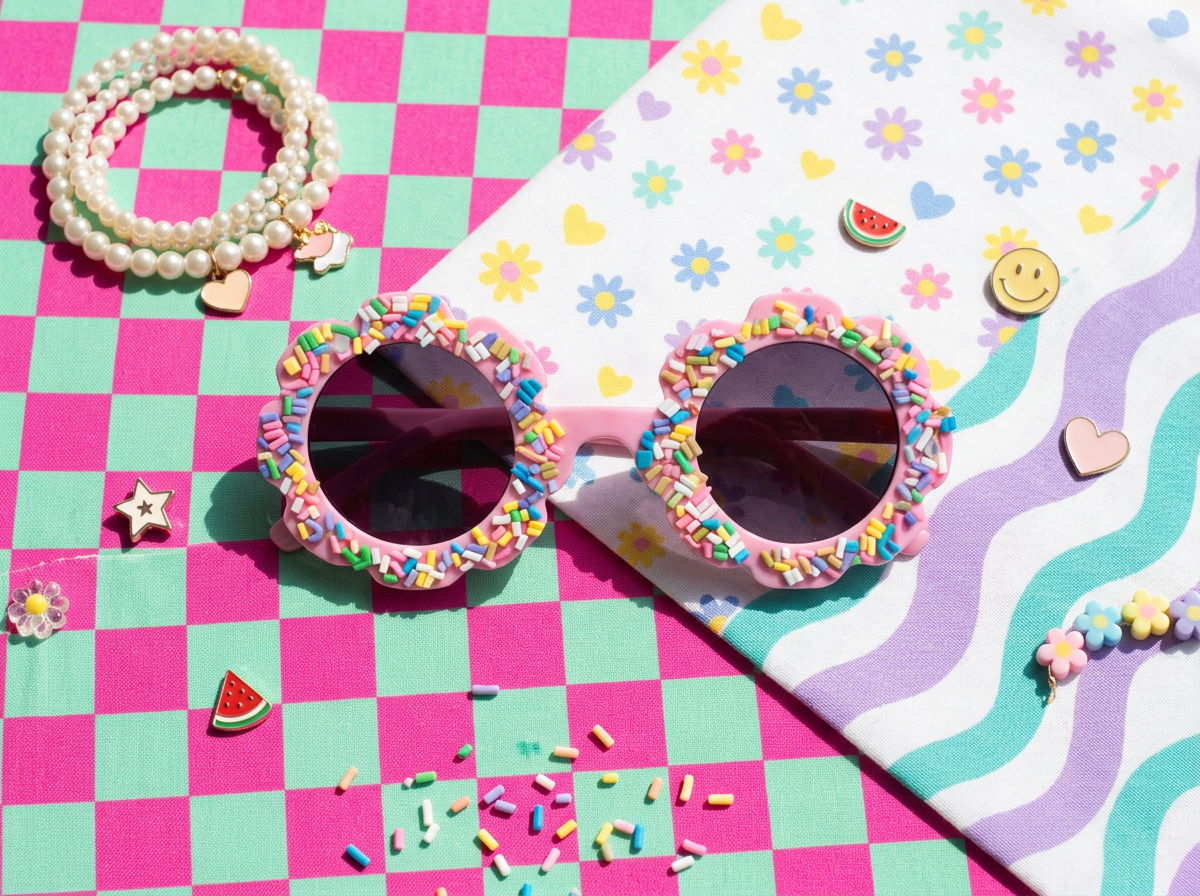 Pink Sprinkle Sunglasses