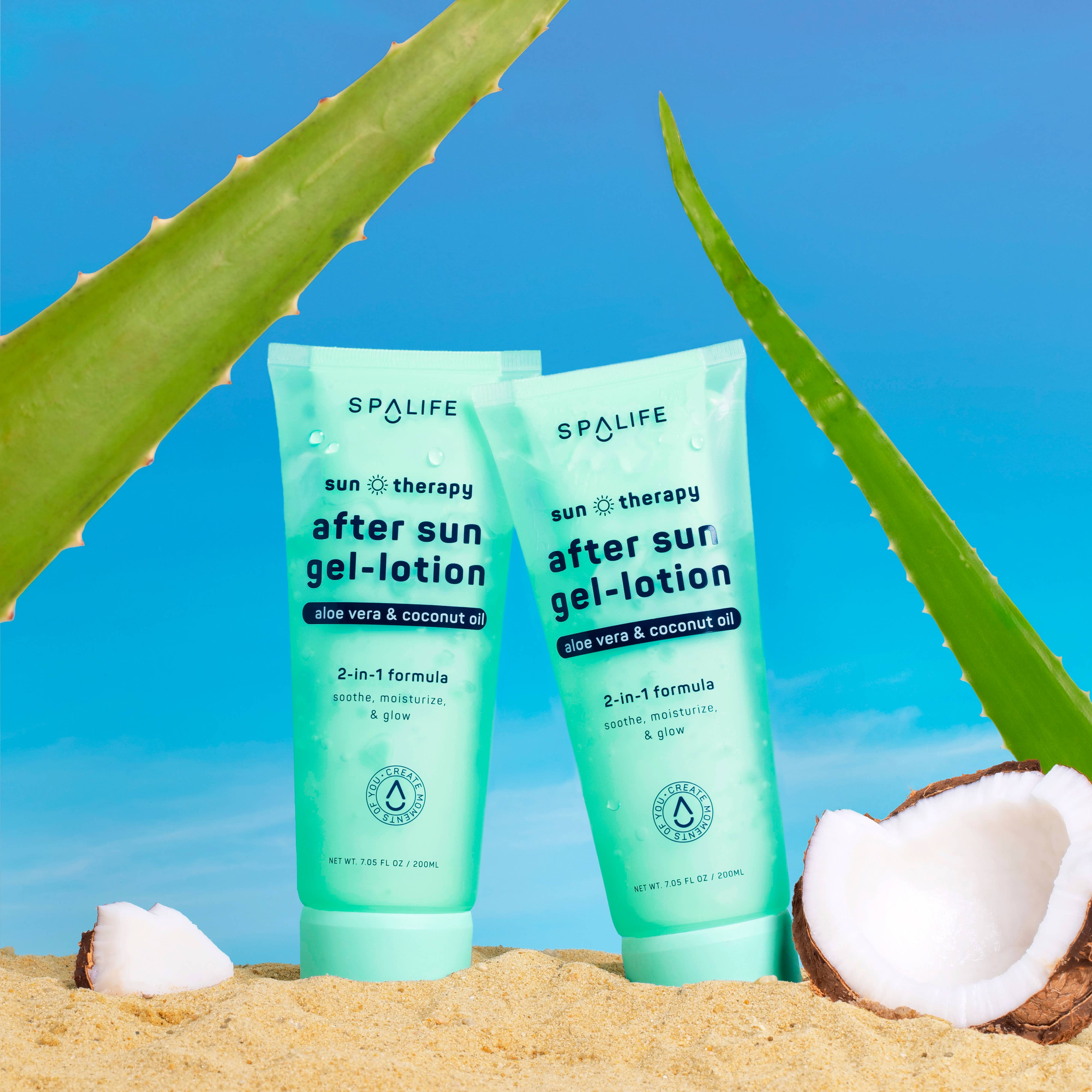 After Sun Gel-Lotion 2 in 1 Aloe Vera & Coconut Oil | Summer
