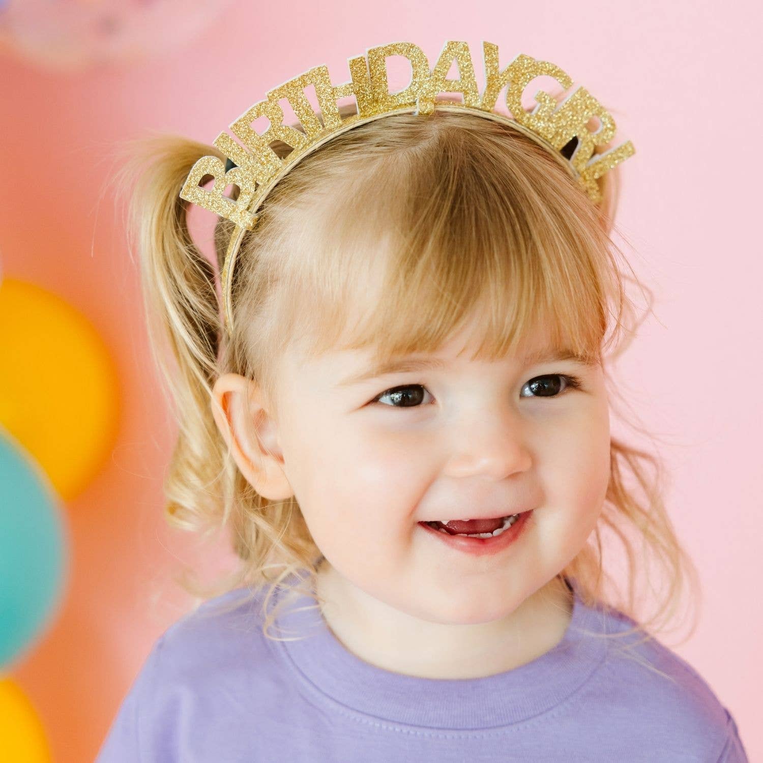 Gold 'Birthday Girl' Headband