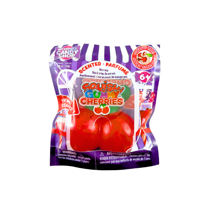 Gummy Cherries Scented Squishy