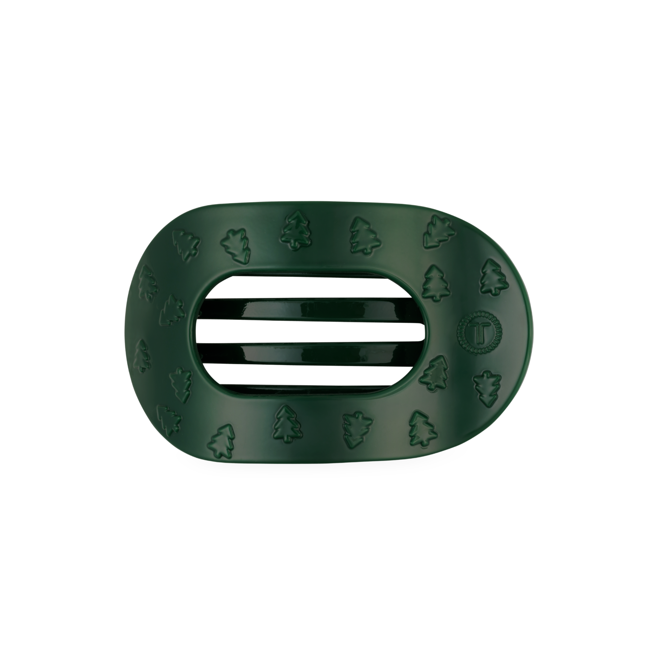 O Christmas Tree | Medium | Flat Round Hair Clip