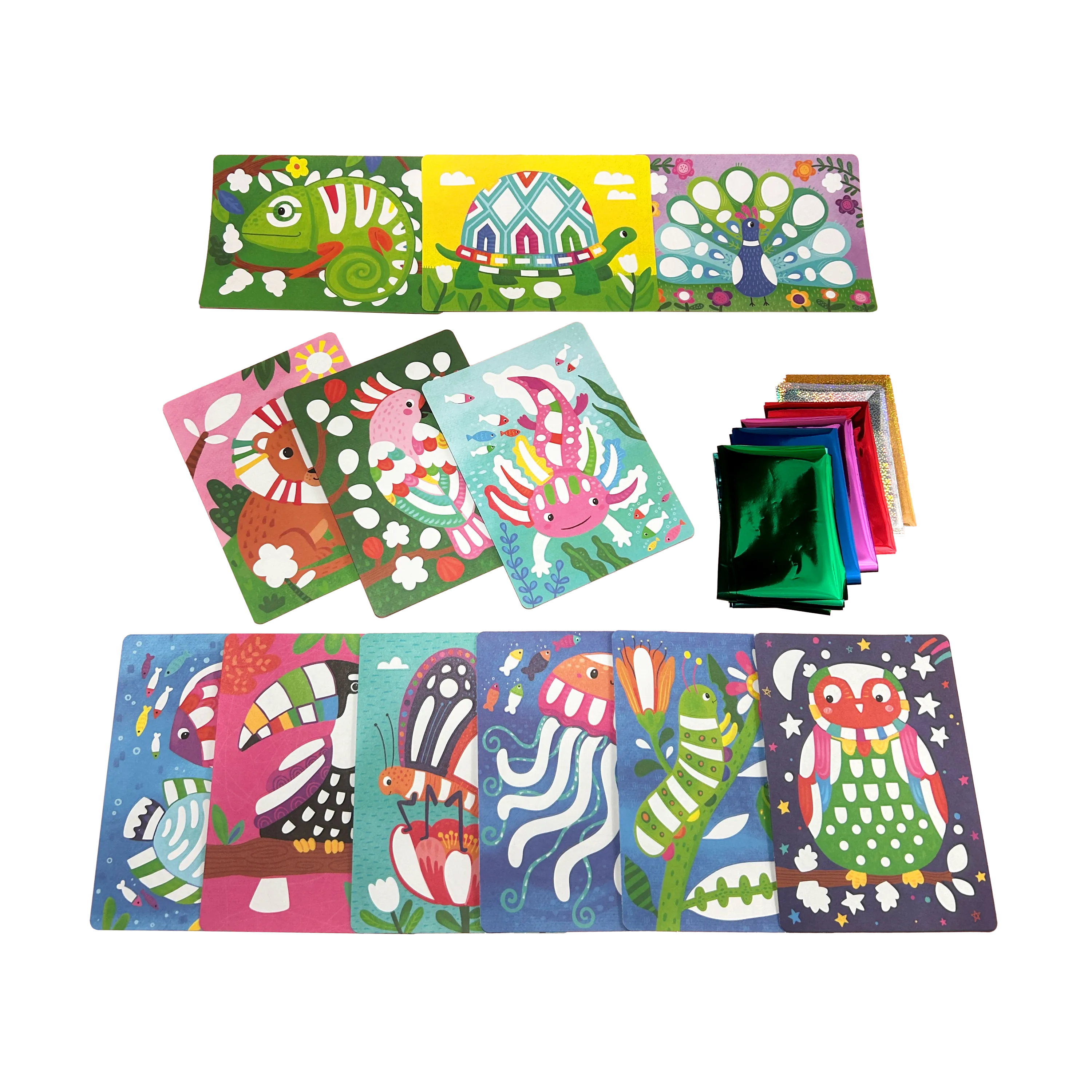 Awesome Animals Foil-tastic Foil Art Kit