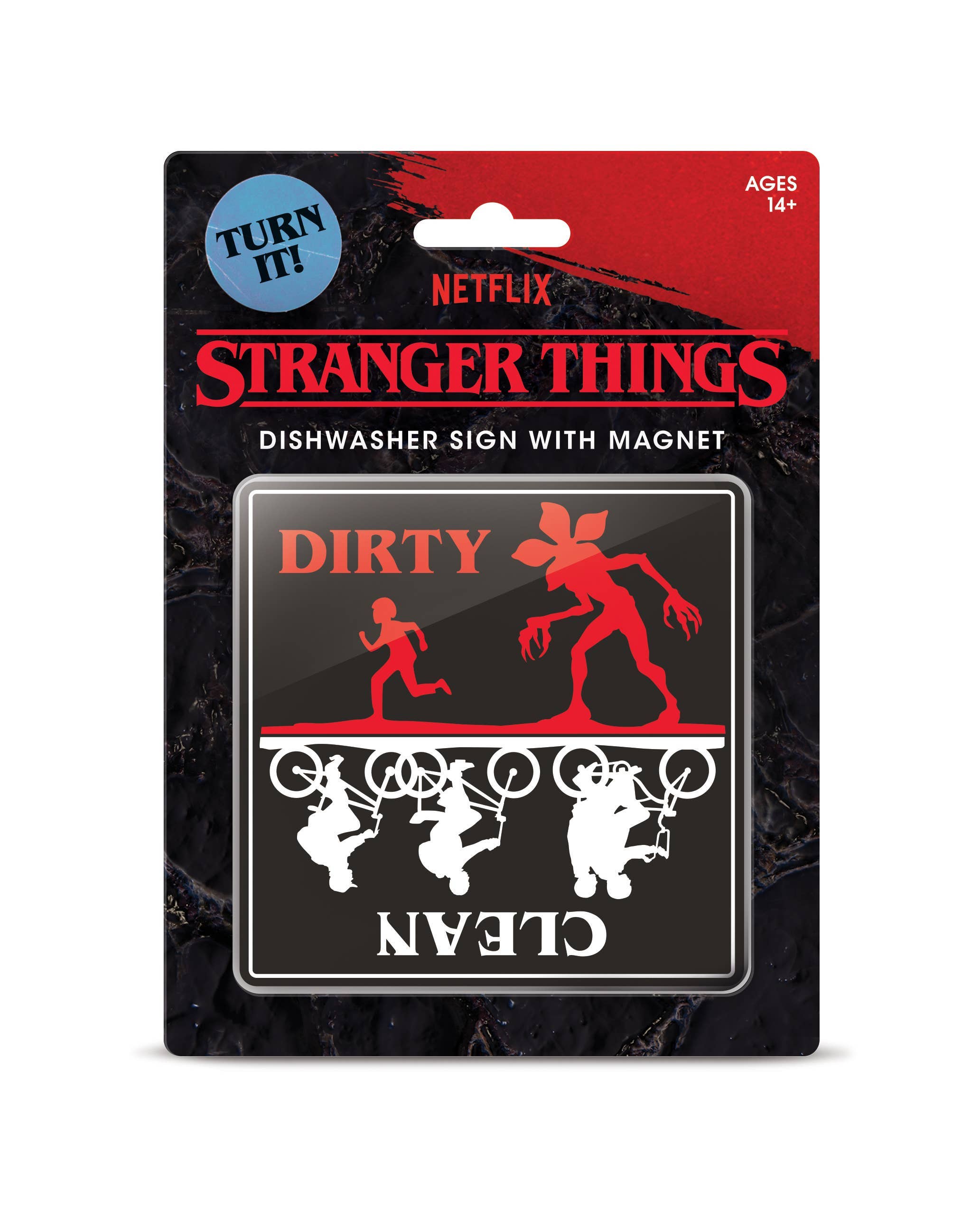 Stranger Things Dishwasher Sign