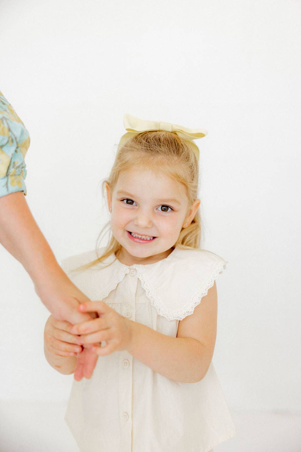 Gold Sparkle Clara Cross Screwback Stud Earrings