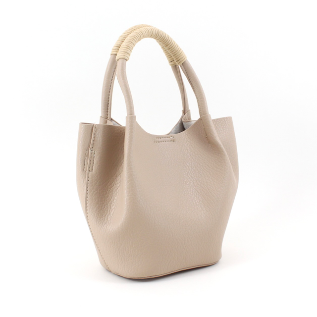 Betty Beige Small Tote Crossbody Bag