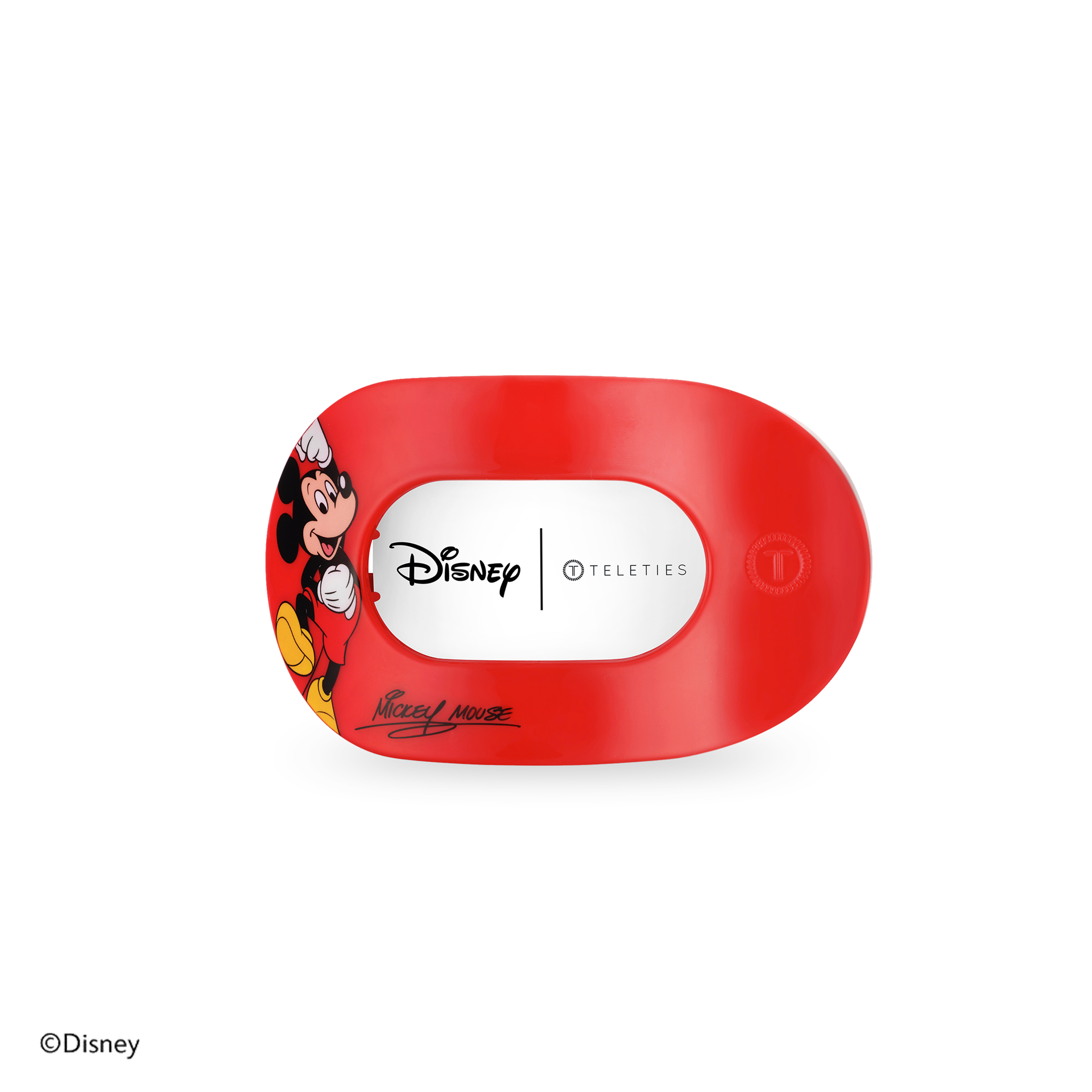 Flat Round Hair Clip | Small | Mickey Mouse