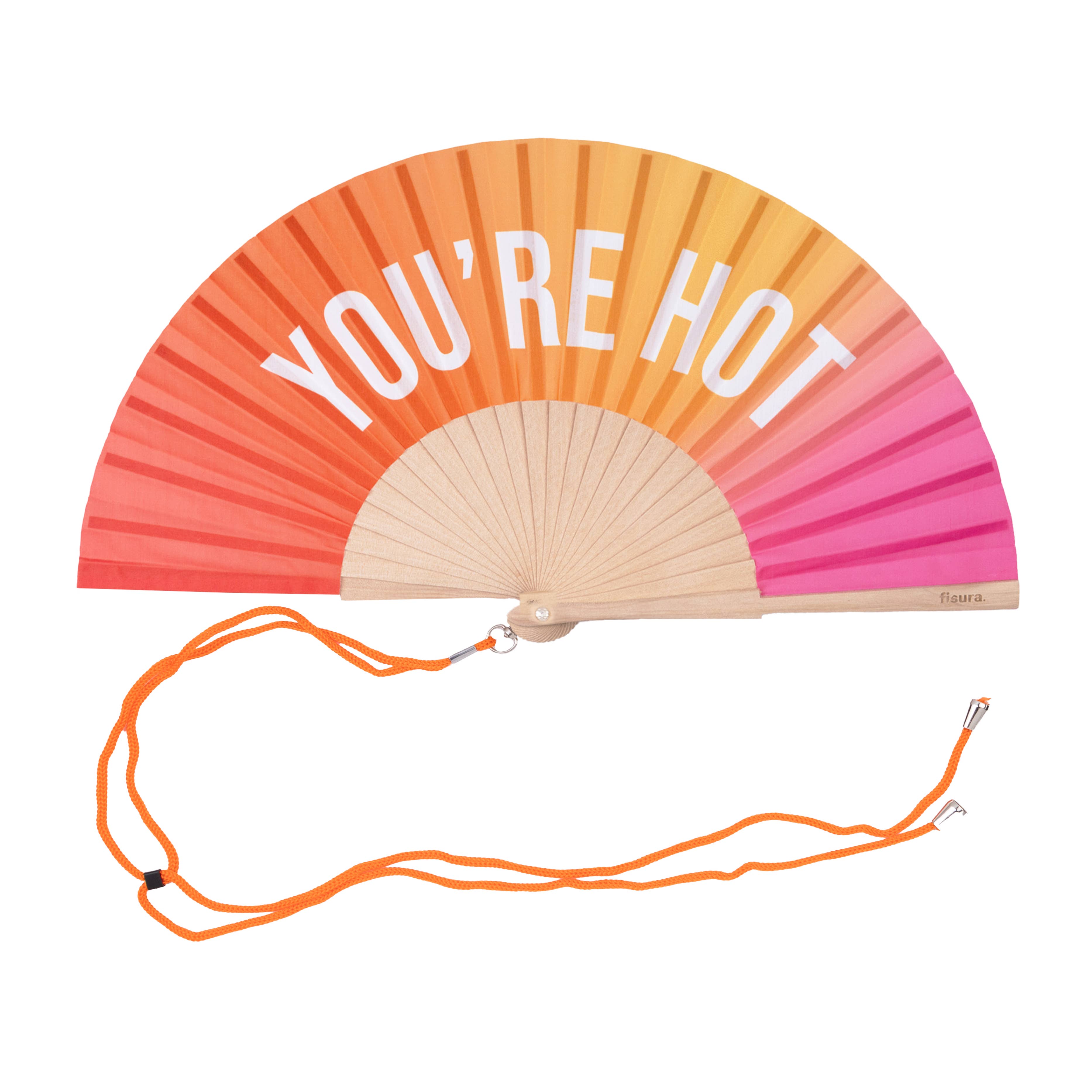 "You're Hot" Hand Fan