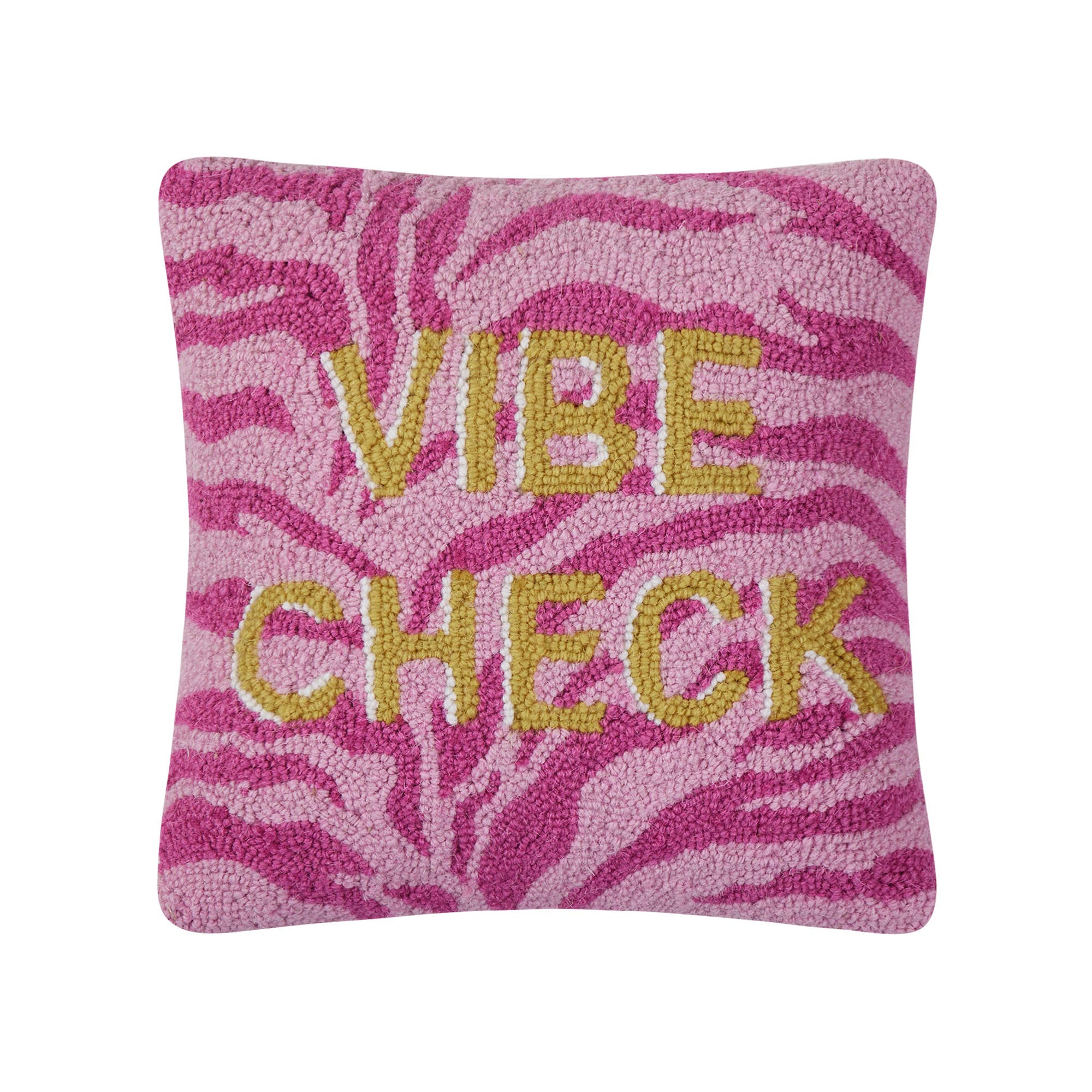 'Vibe Check' Hook Pillow