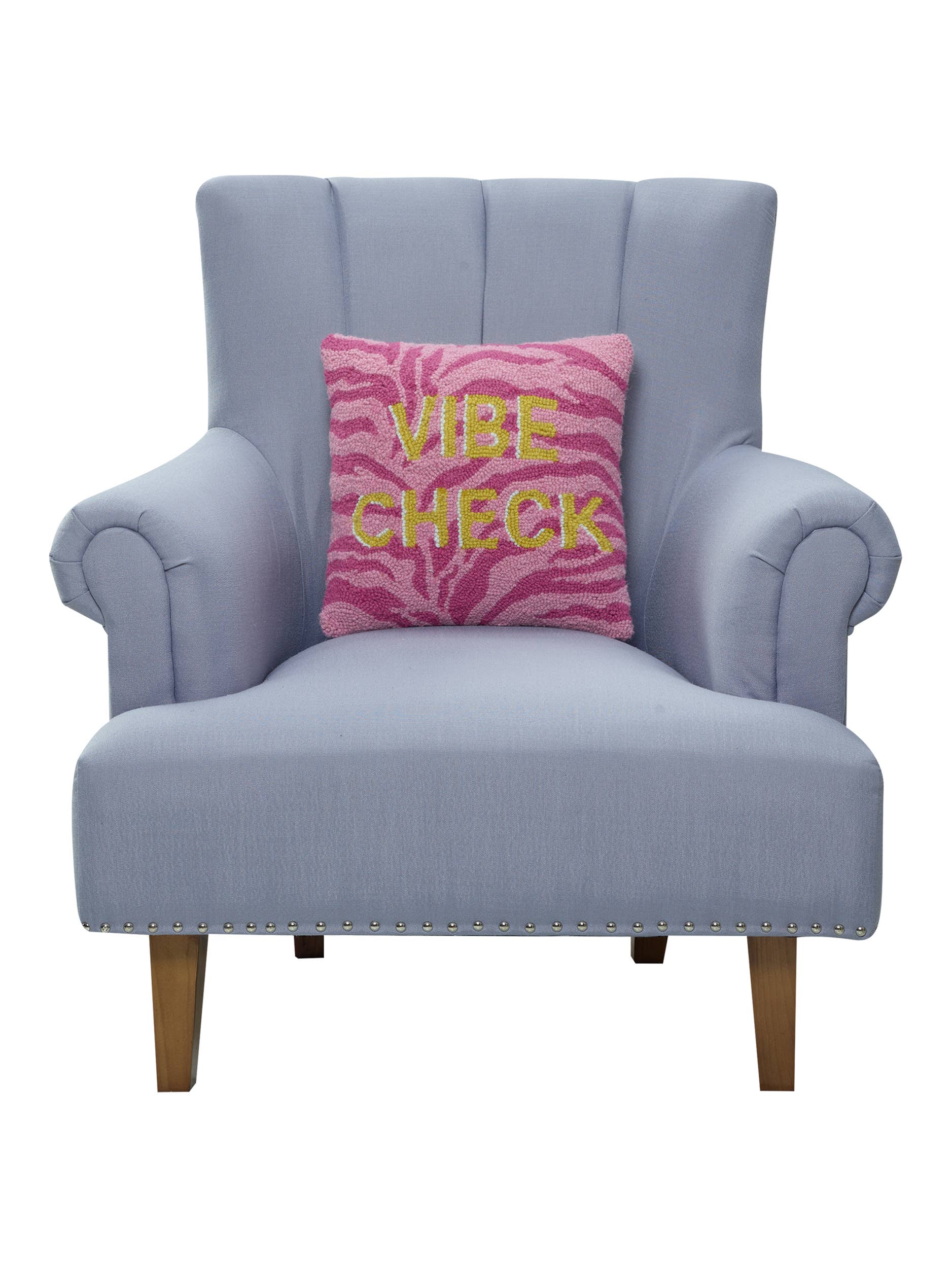 'Vibe Check' Hook Pillow