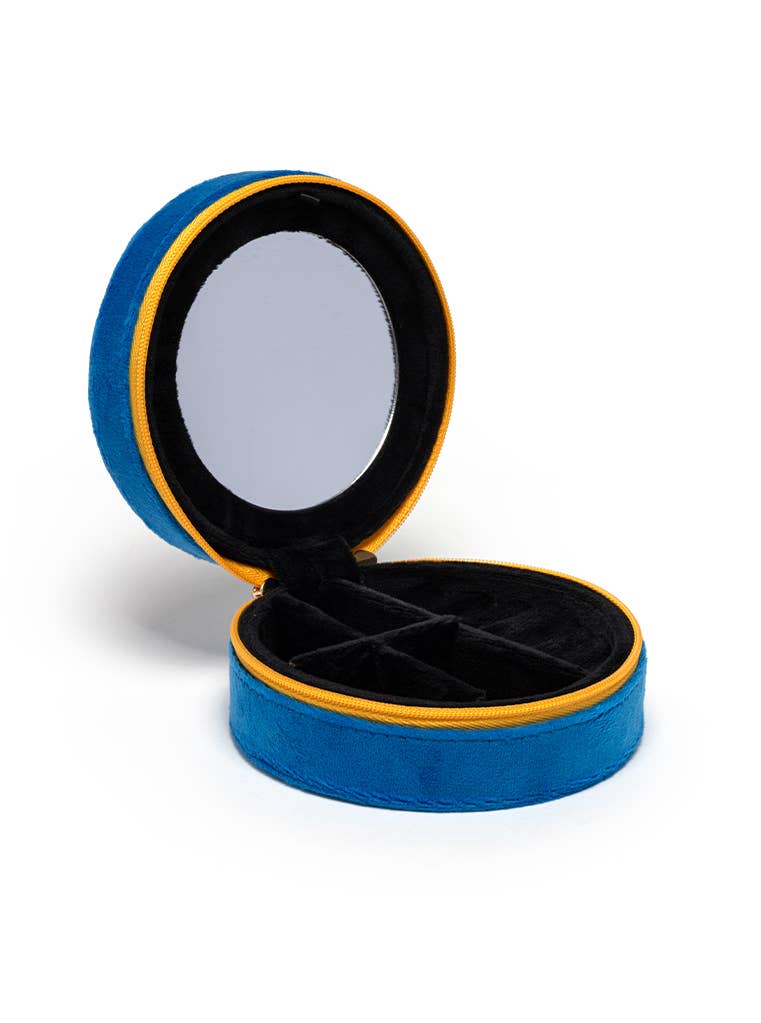 Caviar Tin Velvet Jewelry Case