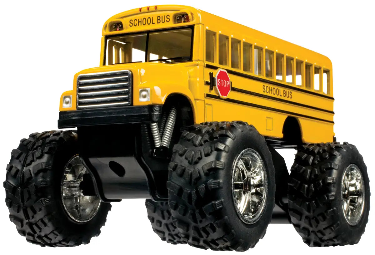 Monster School Bus Diecast Car