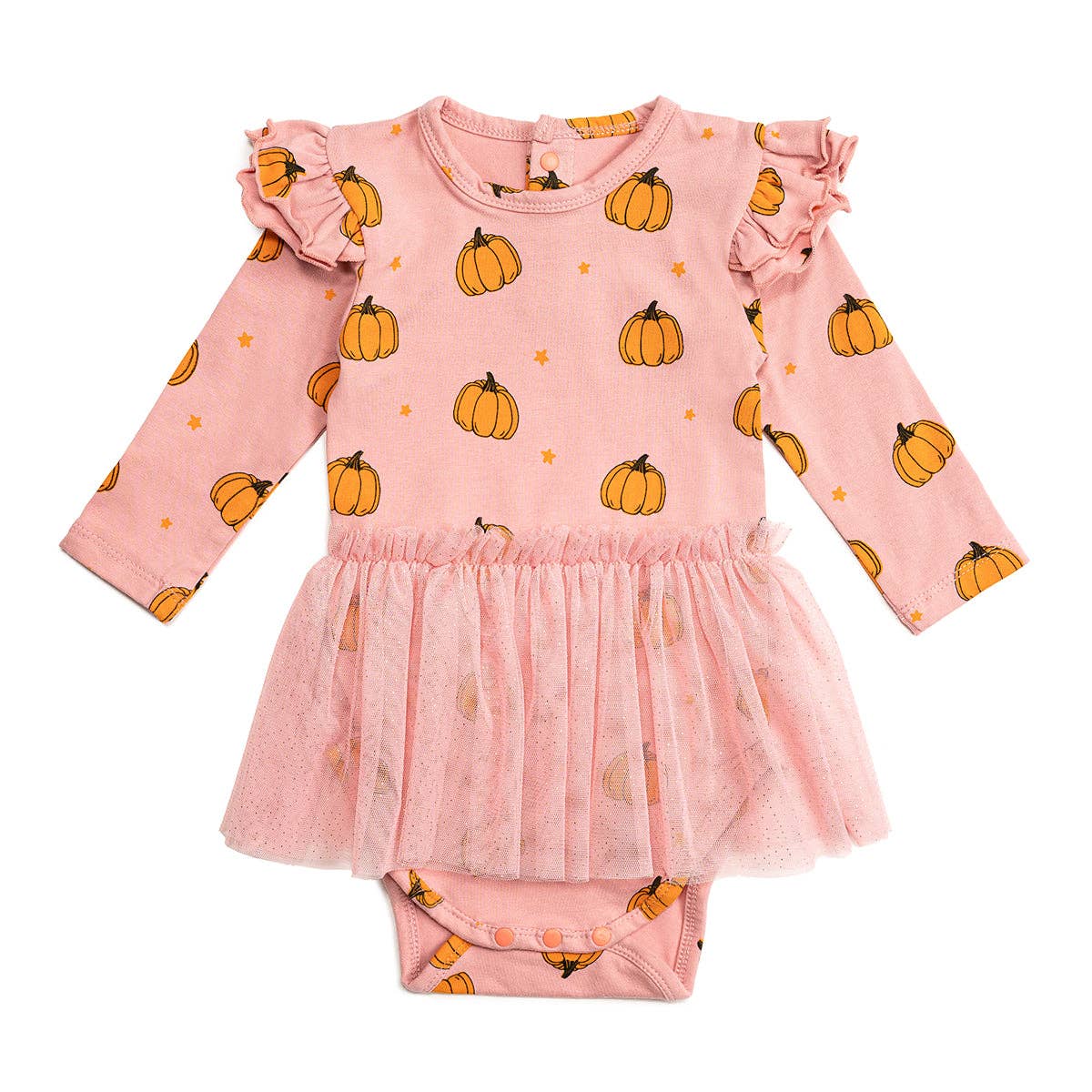 Pumpkin Blush Tutu Bodysuit