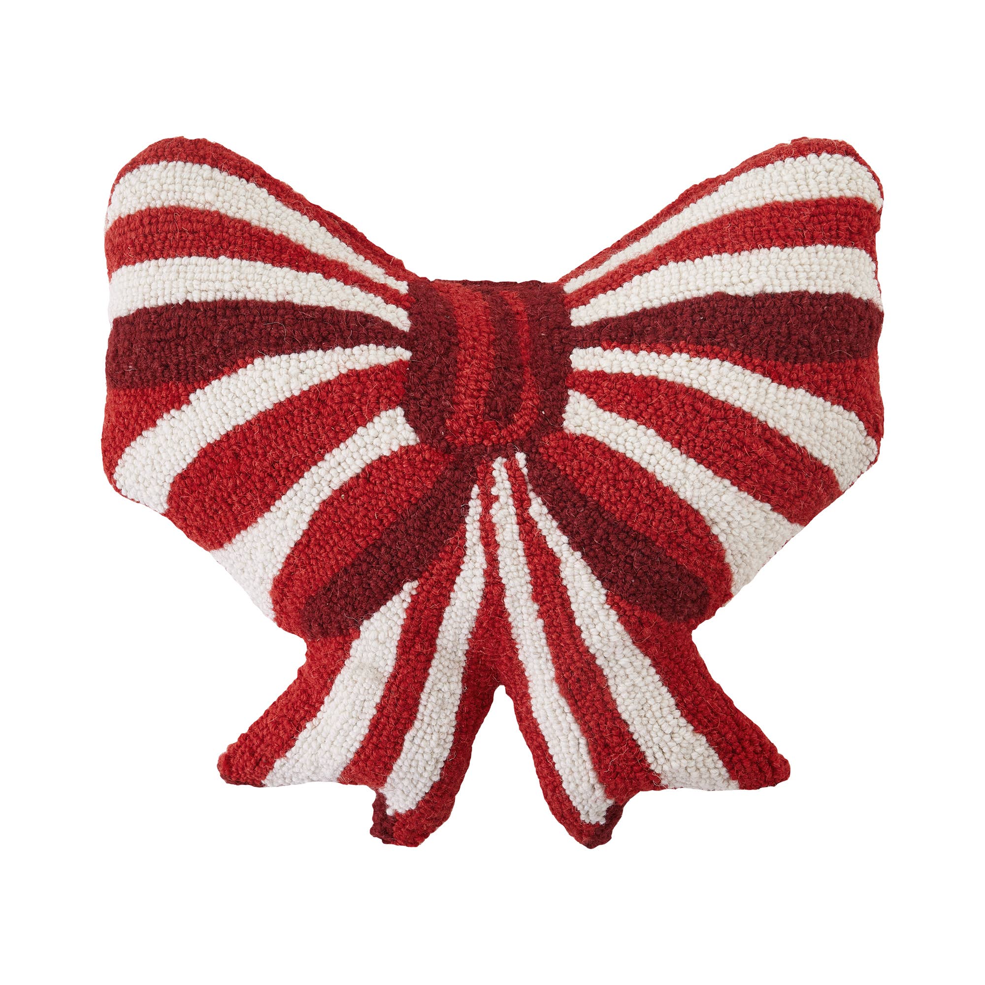 Red & White Bow Shaped Pillow