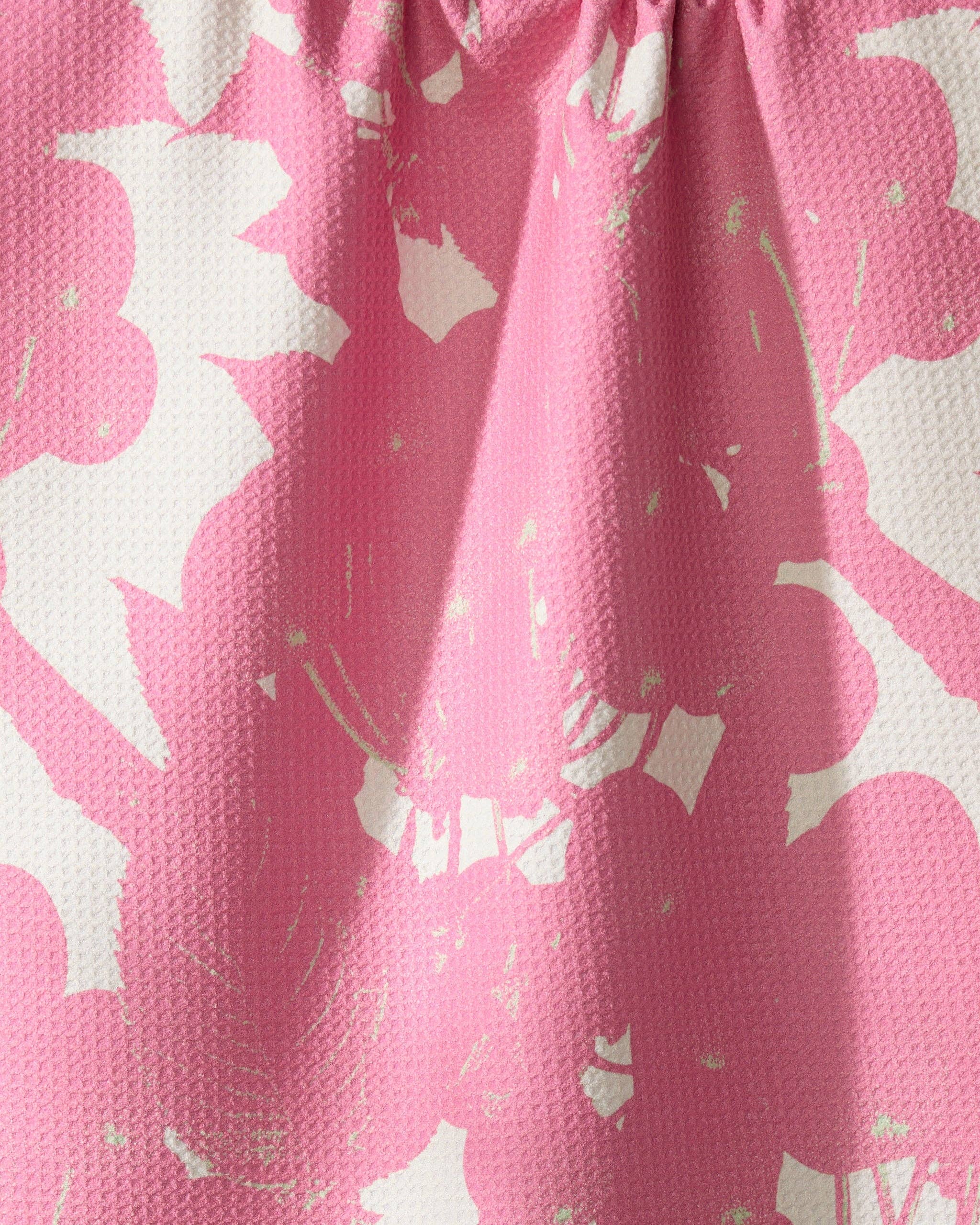 Bramble Pink Tea Towel