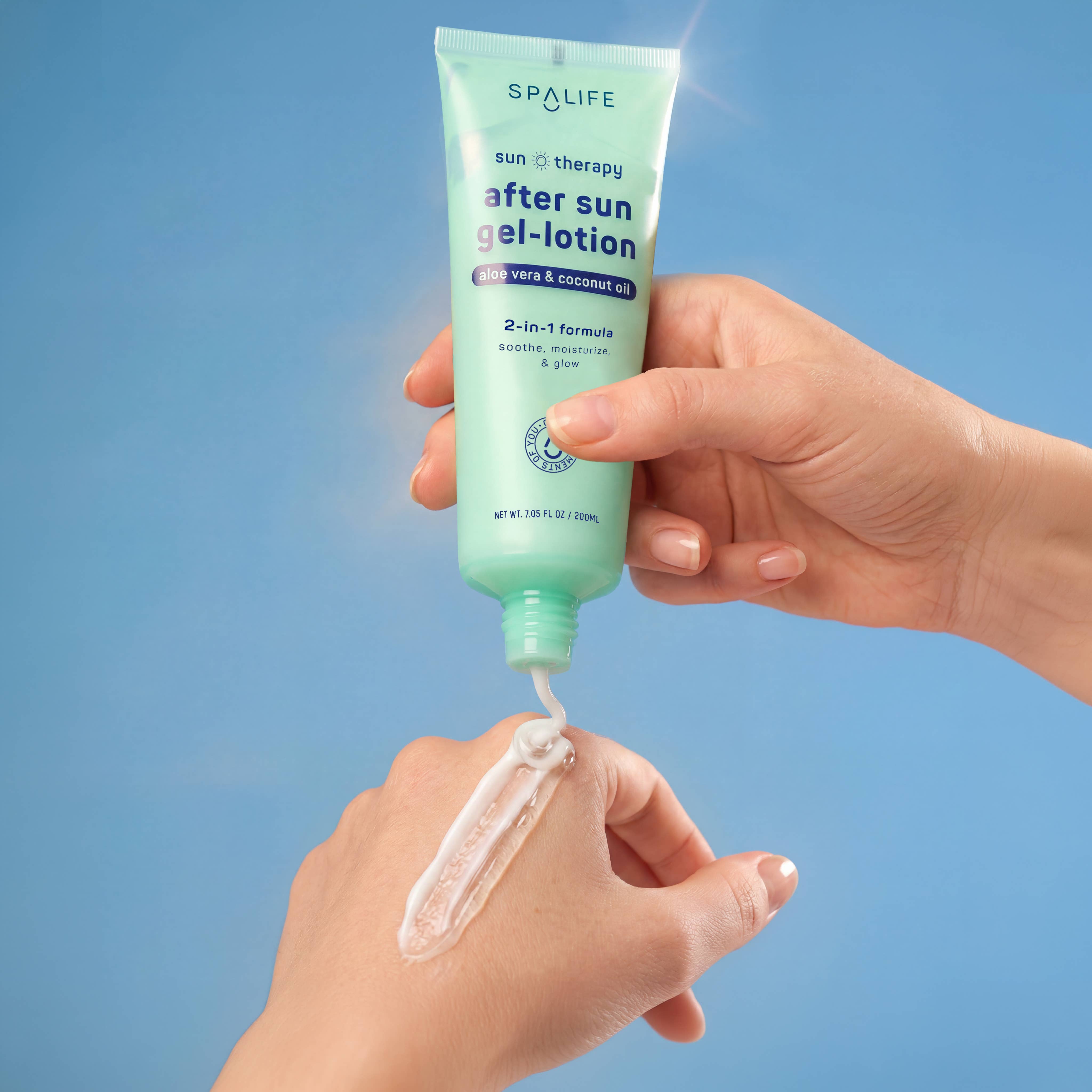 After Sun Gel-Lotion 2 in 1 Aloe Vera & Coconut Oil | Summer
