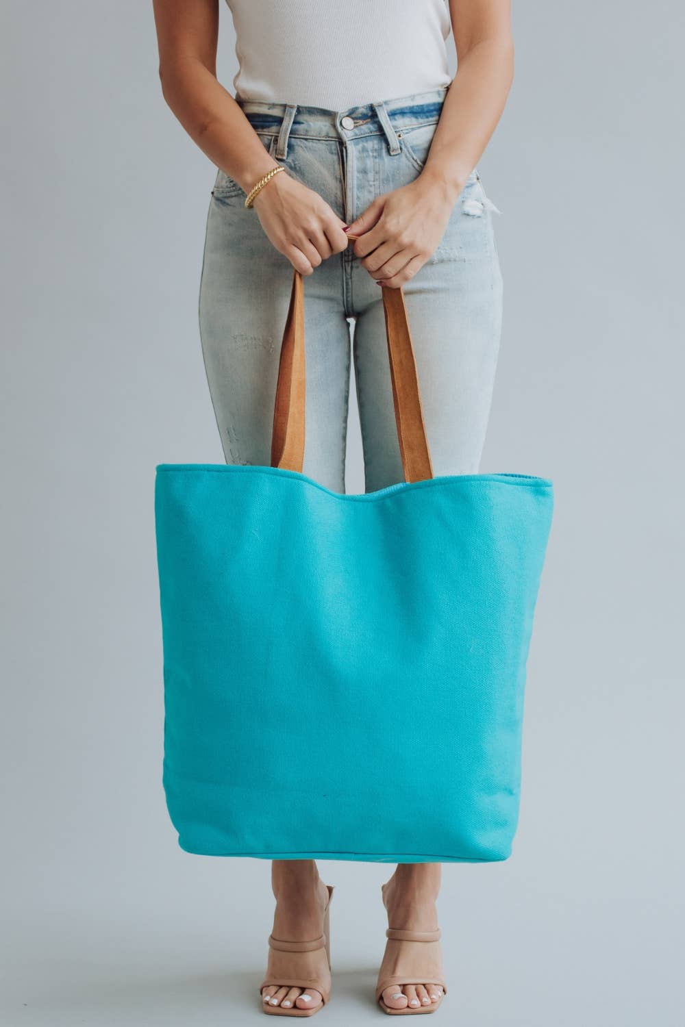 Blue 'Drink On A Boat' Tote