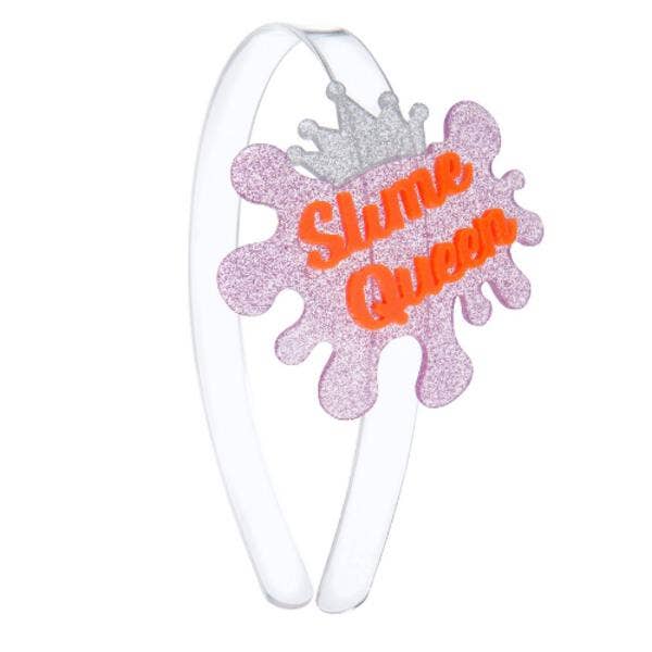 Slime Queen Glitter Pink Headband