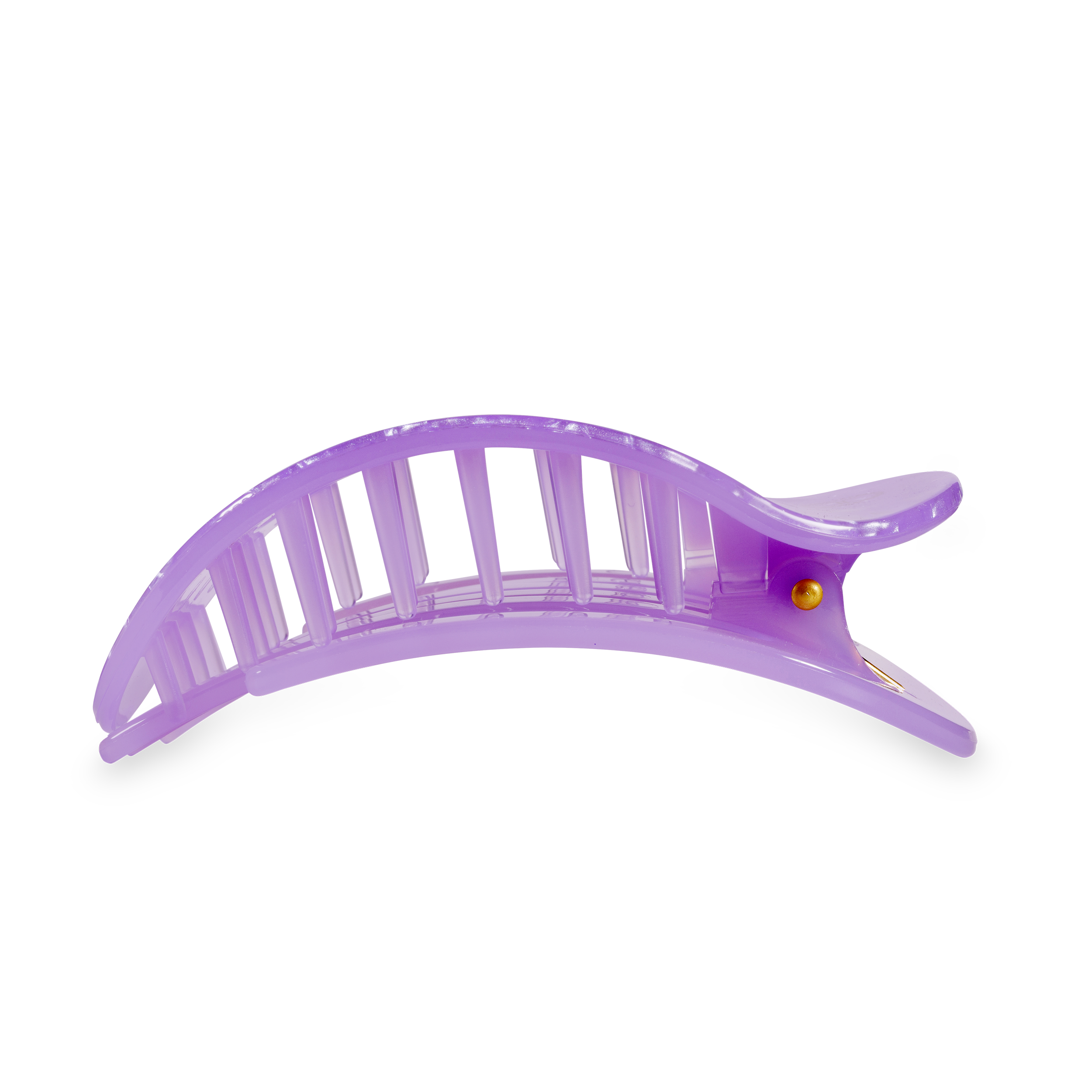 Flat Round Hair Clip | Large | Lavender Mist