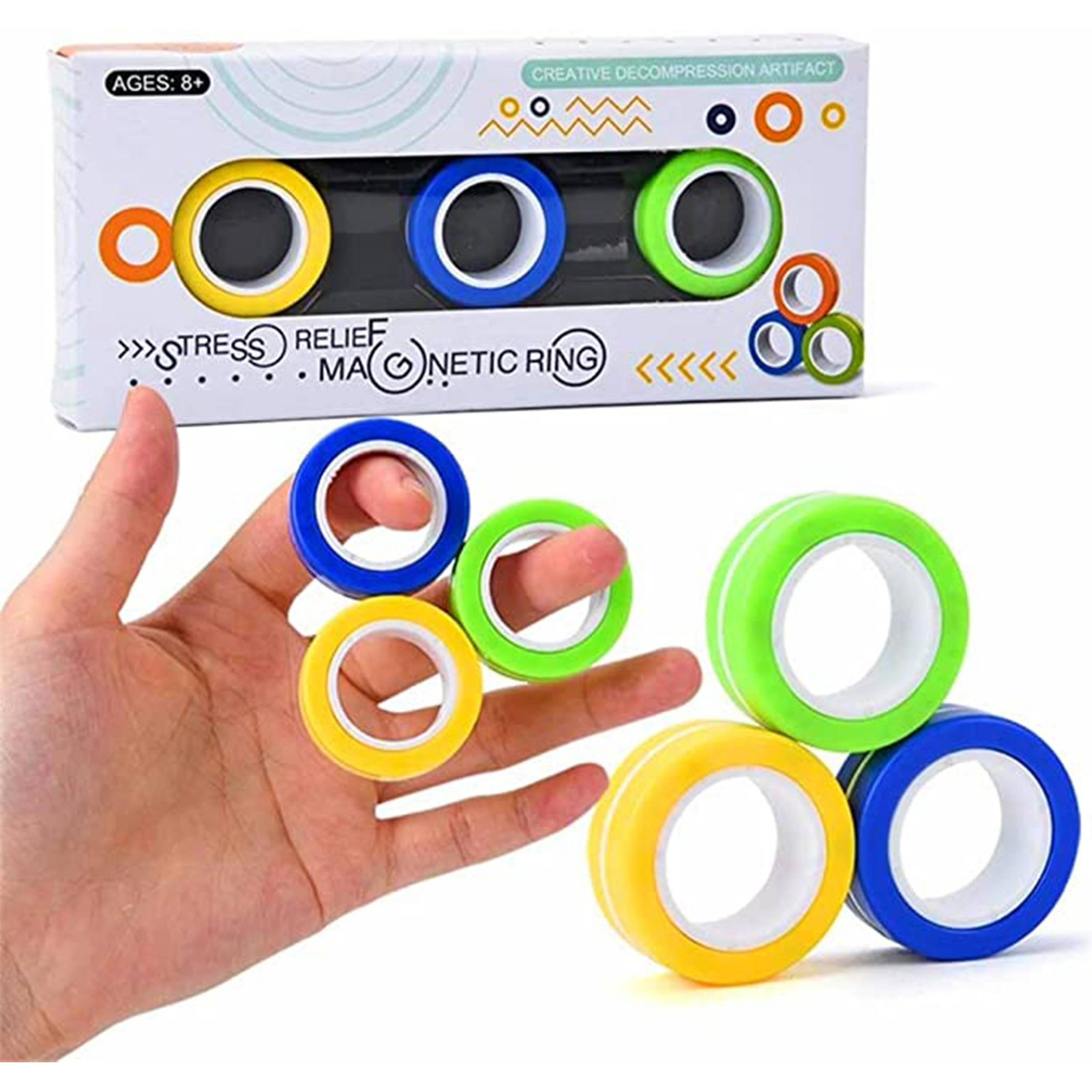 Magnetic Spinner Fidget Toy