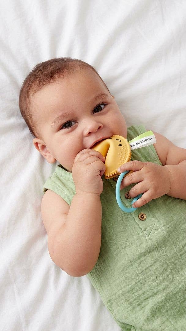 Itzy Treat™ Fortune Cookie Teether