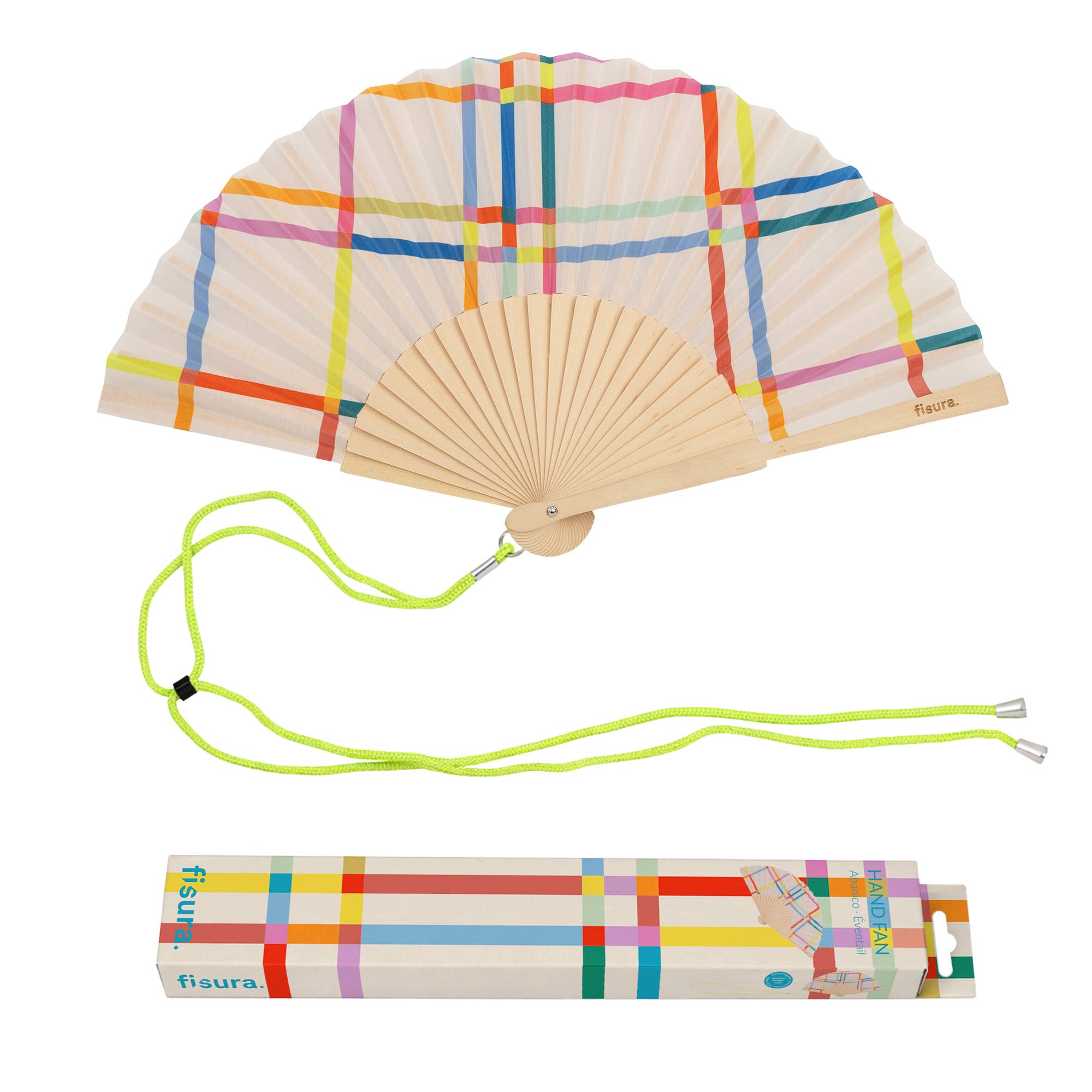 Geometric Hand Fan