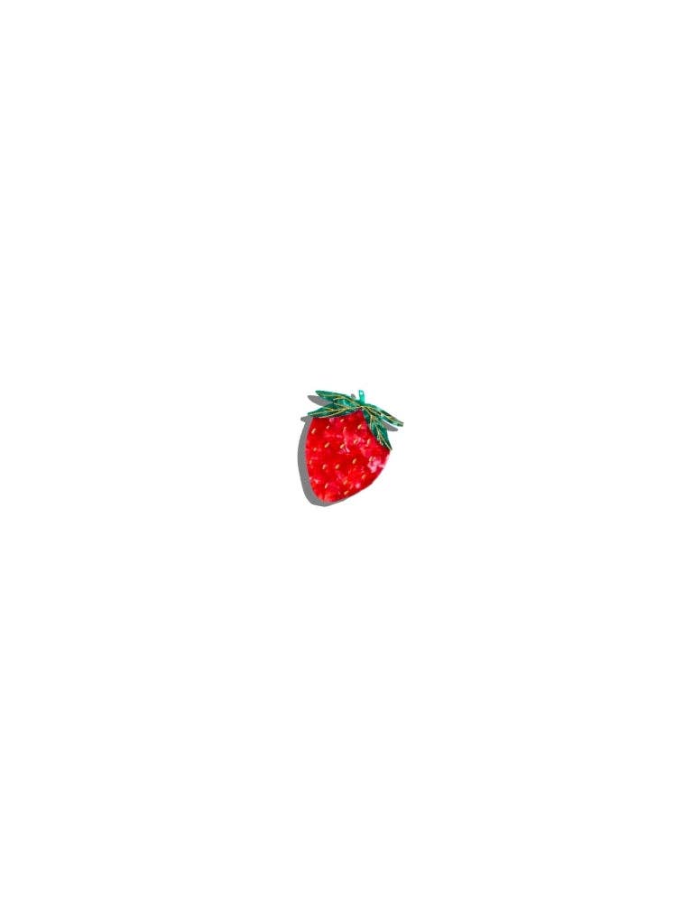 Strawberry Brooch Pin