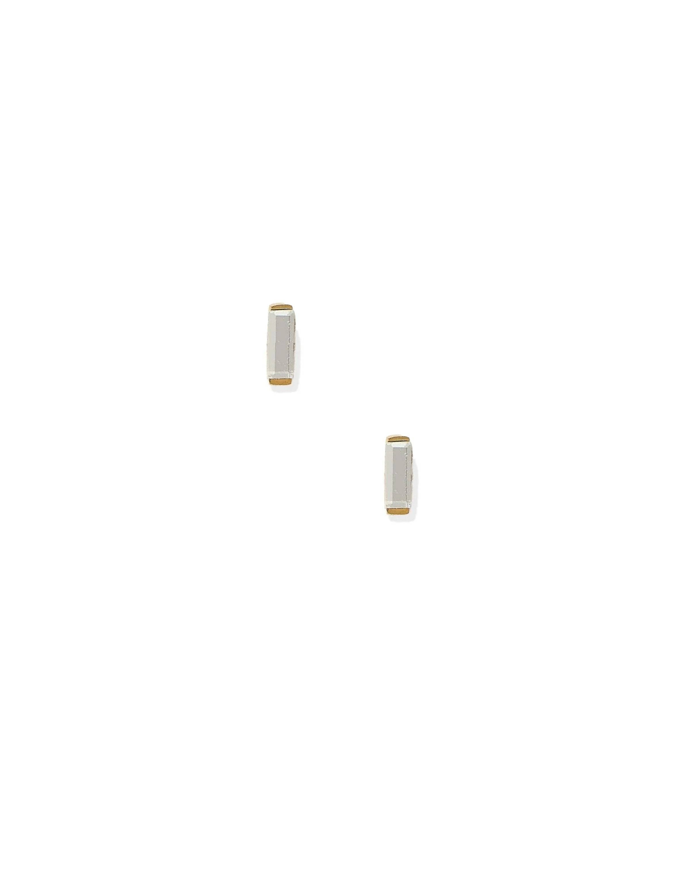 Amber Screwback Stud Earrings