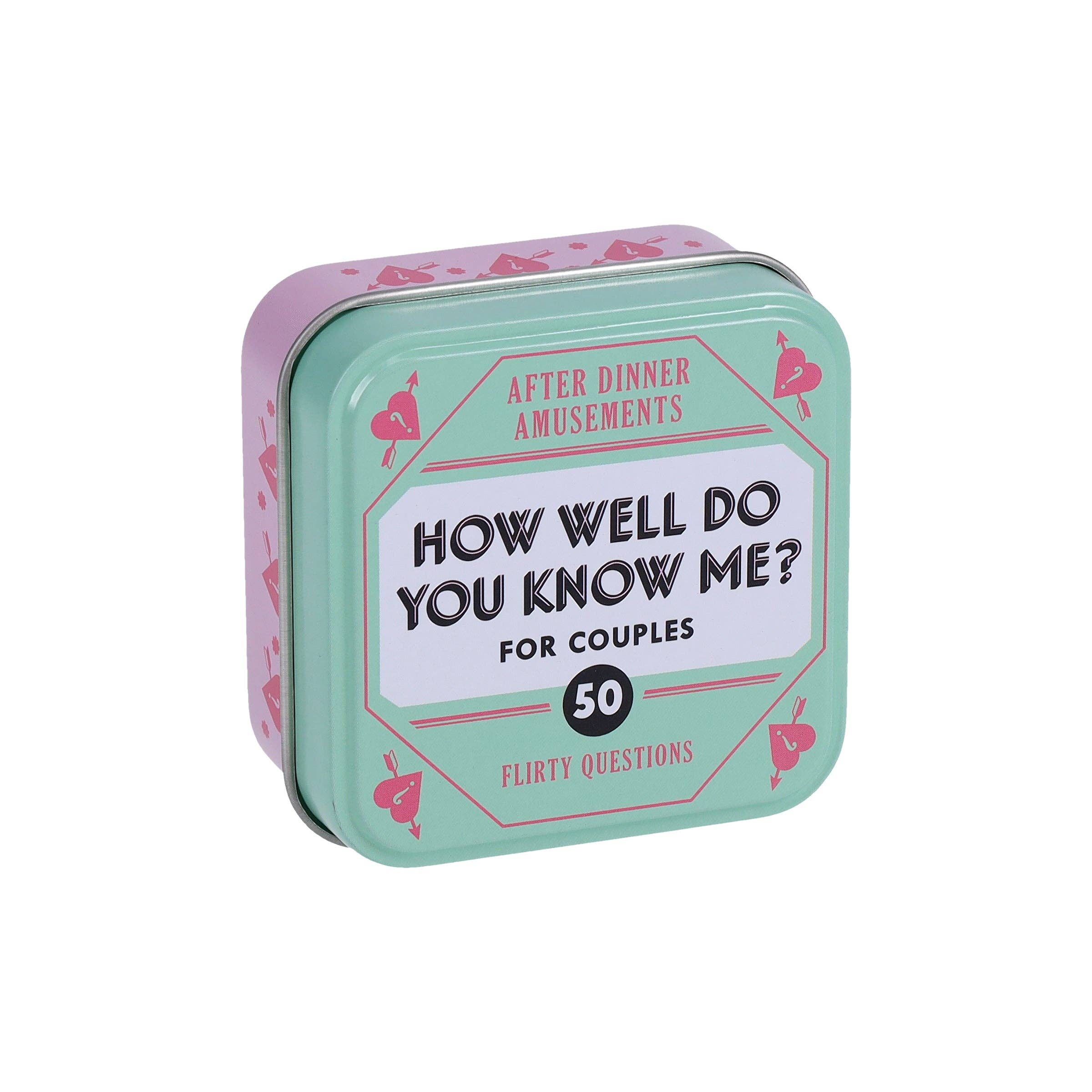 How Well Do You Know Me? For Couples